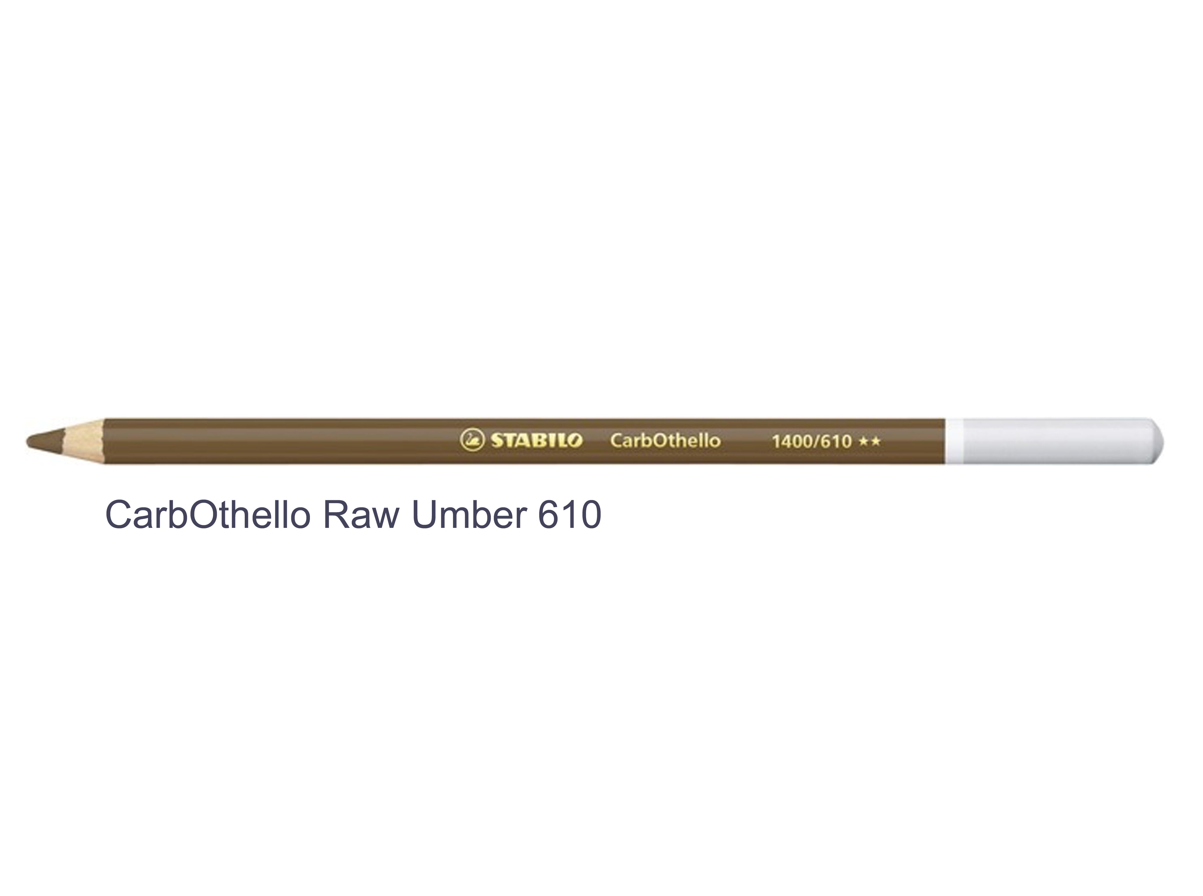 Raw Umber 610 STABILO CarbOthello chalk-pastel pencils