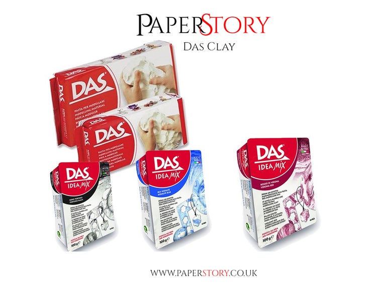 Das Ideas Mix Modelling clay : 100 g ; Mineral based clay : Blue