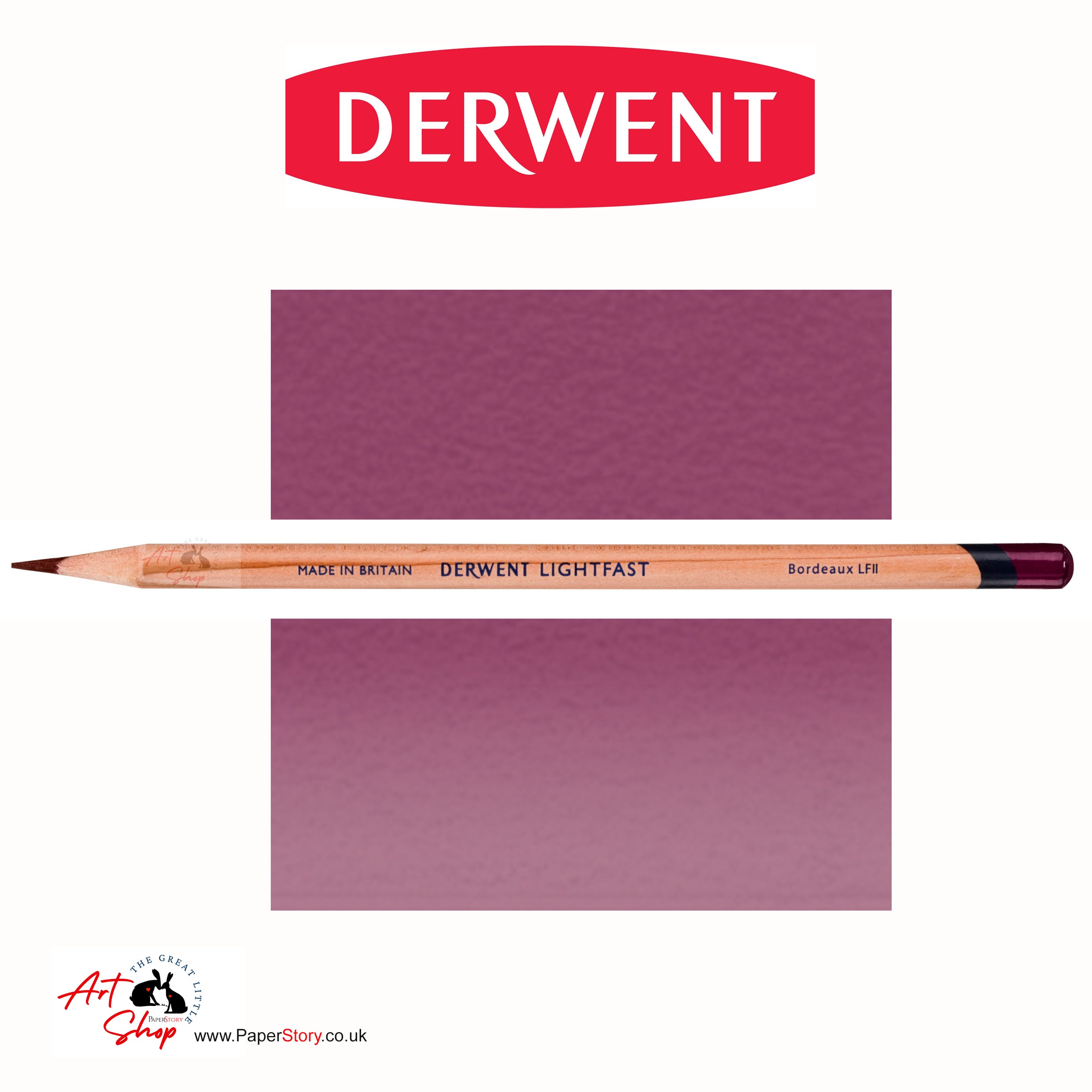 Derwent Lightfast Colour Pencil Bordeaux