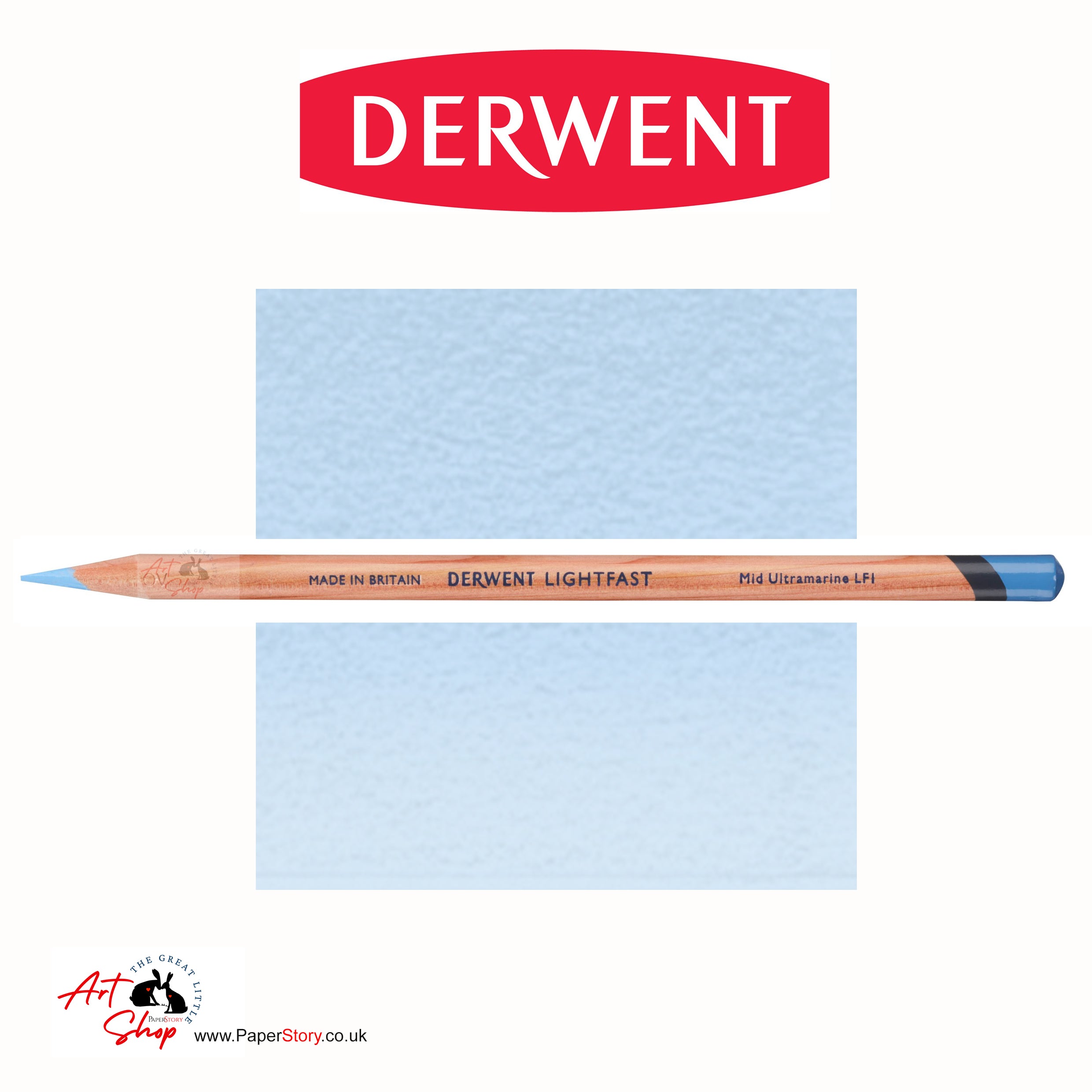 Derwent Lightfast Colour Pencil Mid Ultramarine