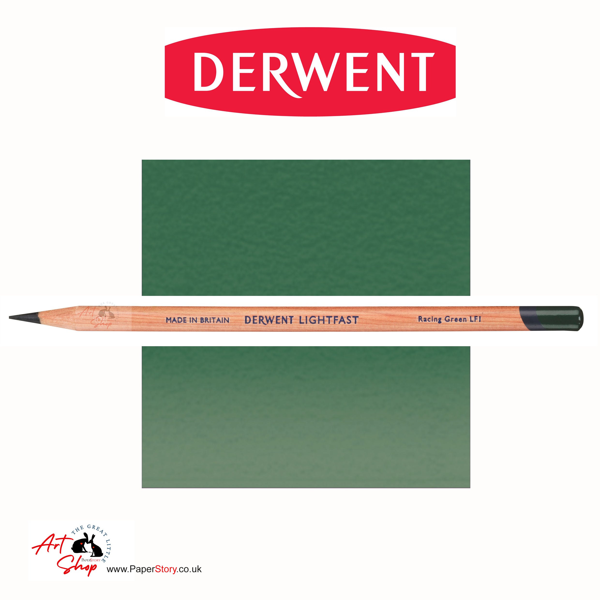 Derwent Lightfast Colour Pencil Racing Green