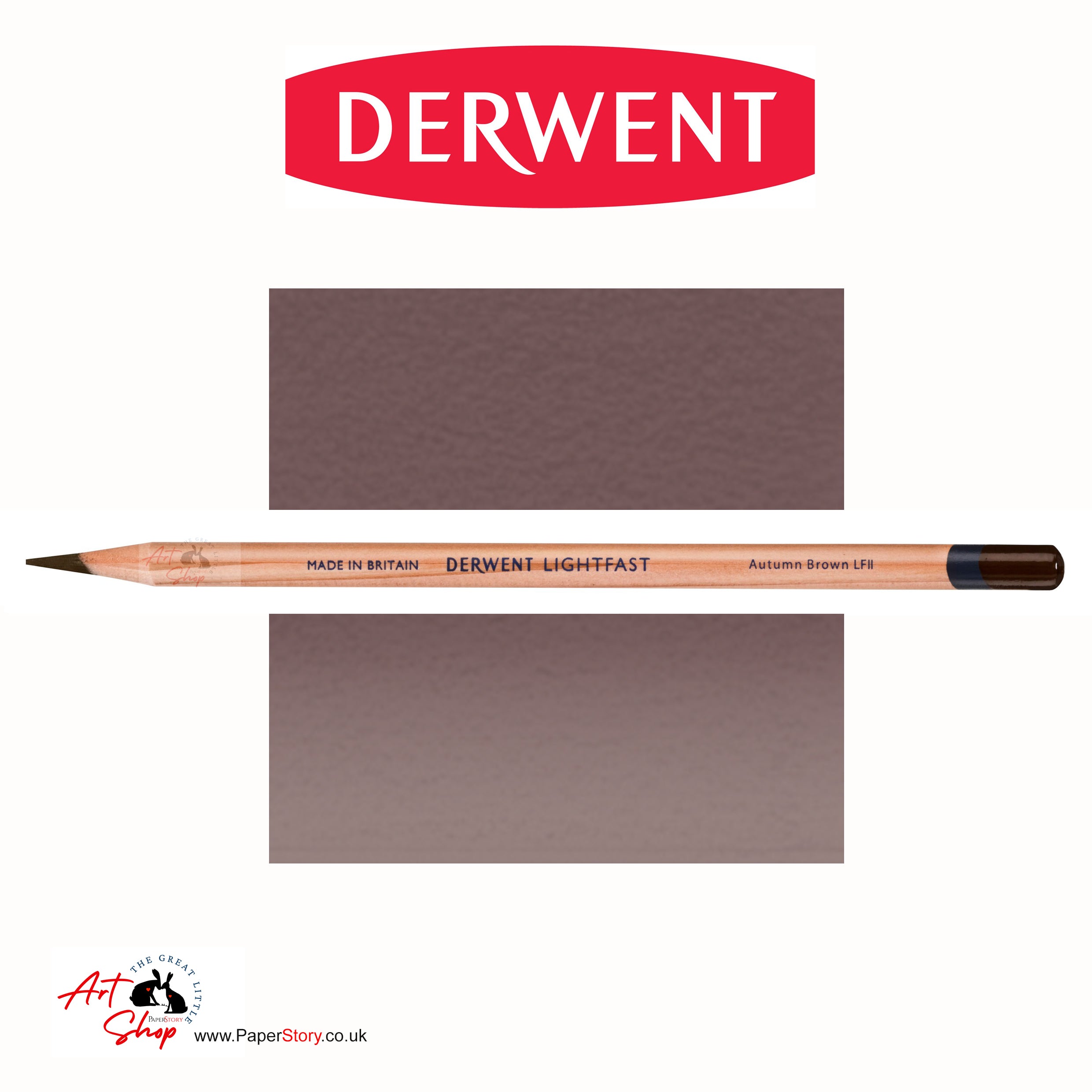 Derwent Lightfast Colour Pencil Autumn Brown