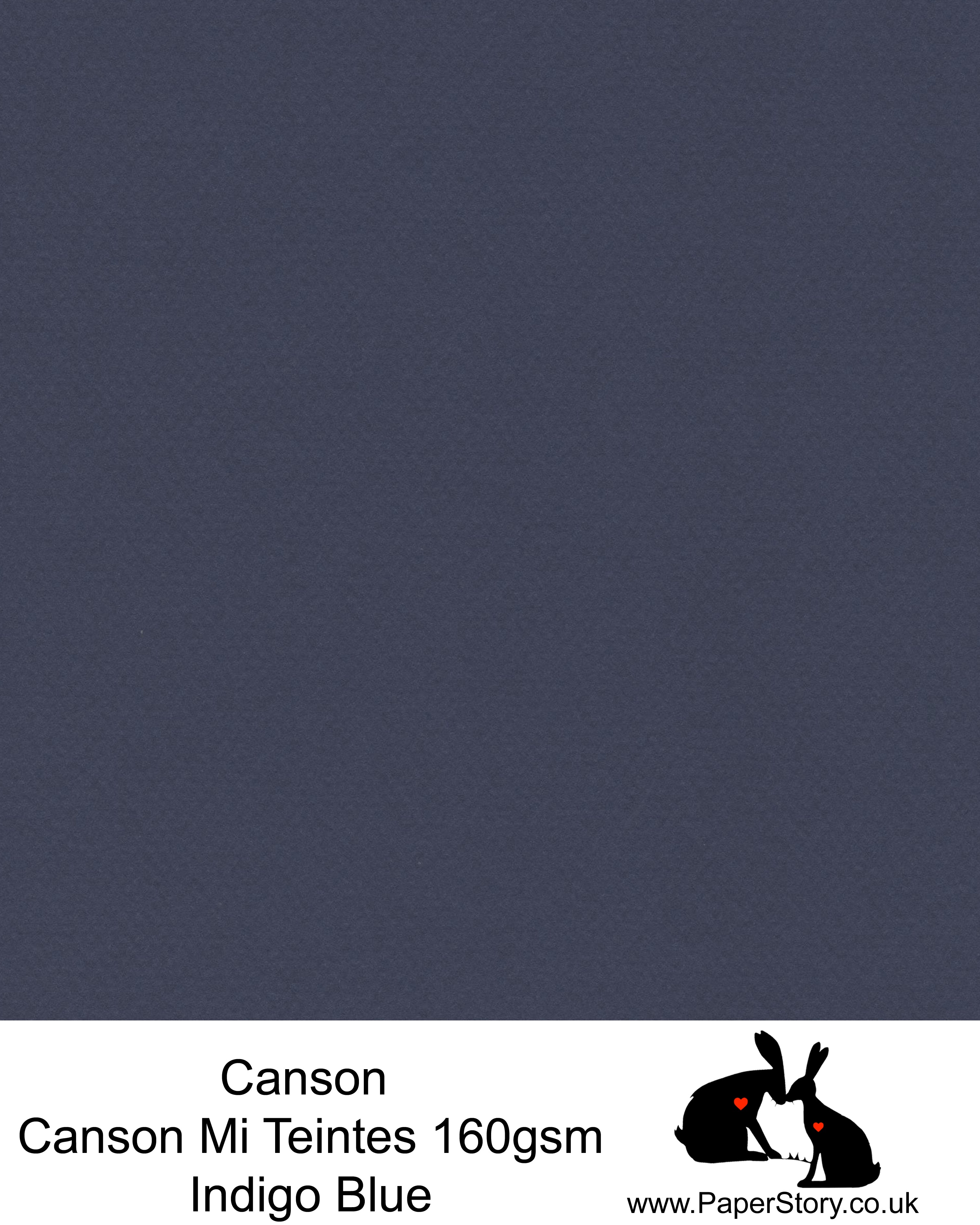 Canson Mi Teintes acid free, deep Navy blue, hammered texture honeycomb surface paper 160 gsm. This is a popular and classic paper for all artists especially well respected for Pastel  and Papercutting made famous by Paper Panda. This paper has a honeycombed finish one side and fine grain the other. An authentic art paper, acid free with a  very high 50% cotton content. Canson Mi-Teintes complies with the ISO 9706 standard on permanence, a guarantee of excellent conservation  