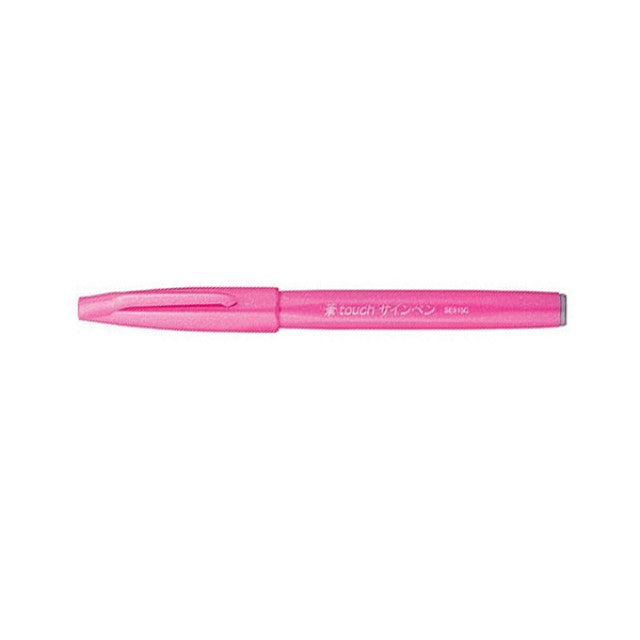 Buy pink-ses15c-p Pentel Touch Brush Sign Pen SES15C assorted colours