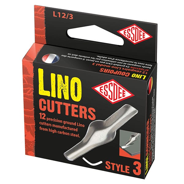 Essdee Lino Cutting tool round cutter Nº3 box of 12