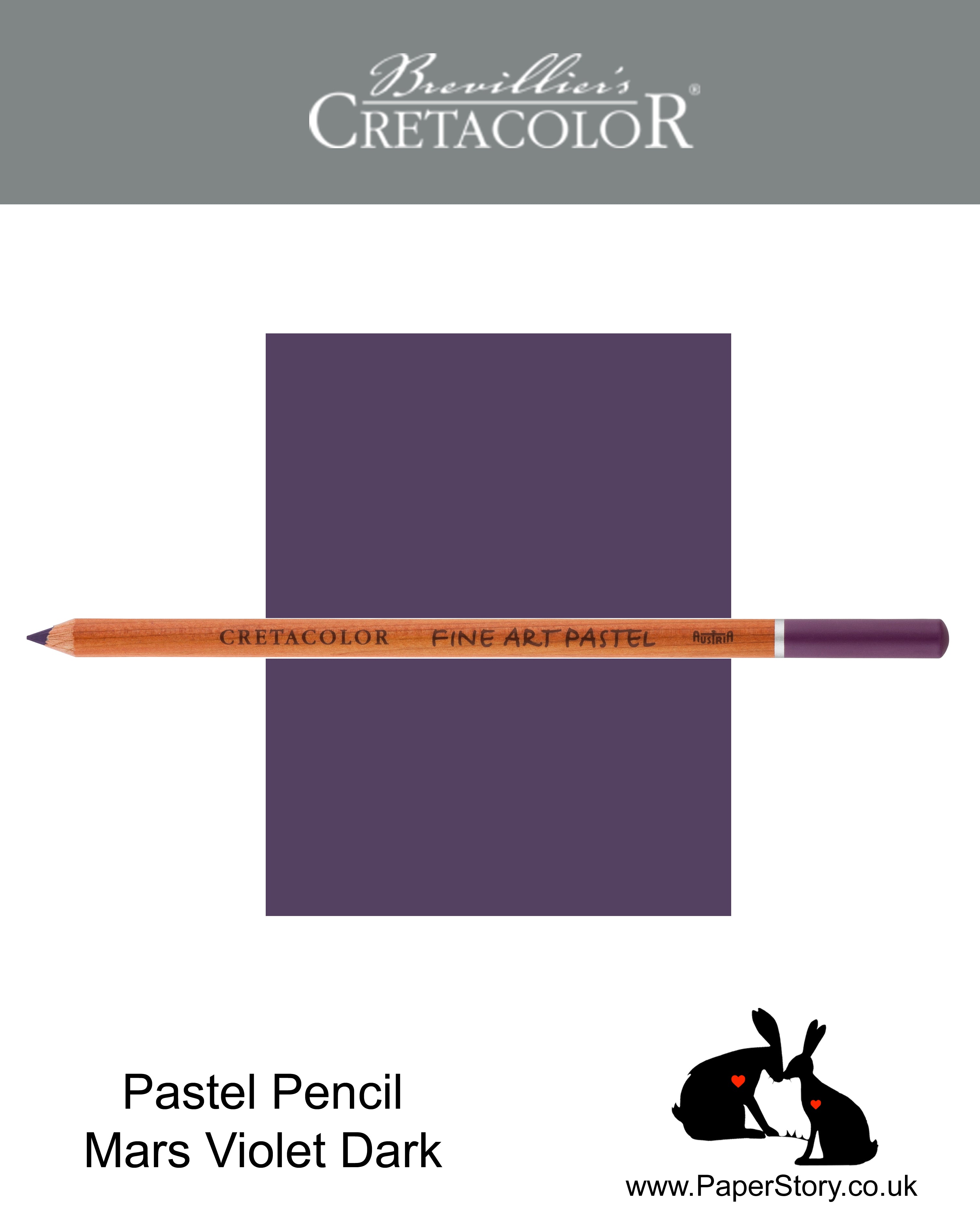 Cretacolor 471 40 Artists Pastel Pencil Mars Violet Dark