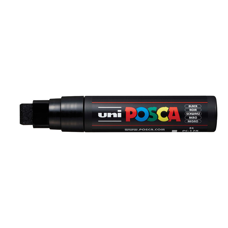 Posca PC-17K Paint Marker Pen Extra Broad 17mm chisel tip Black