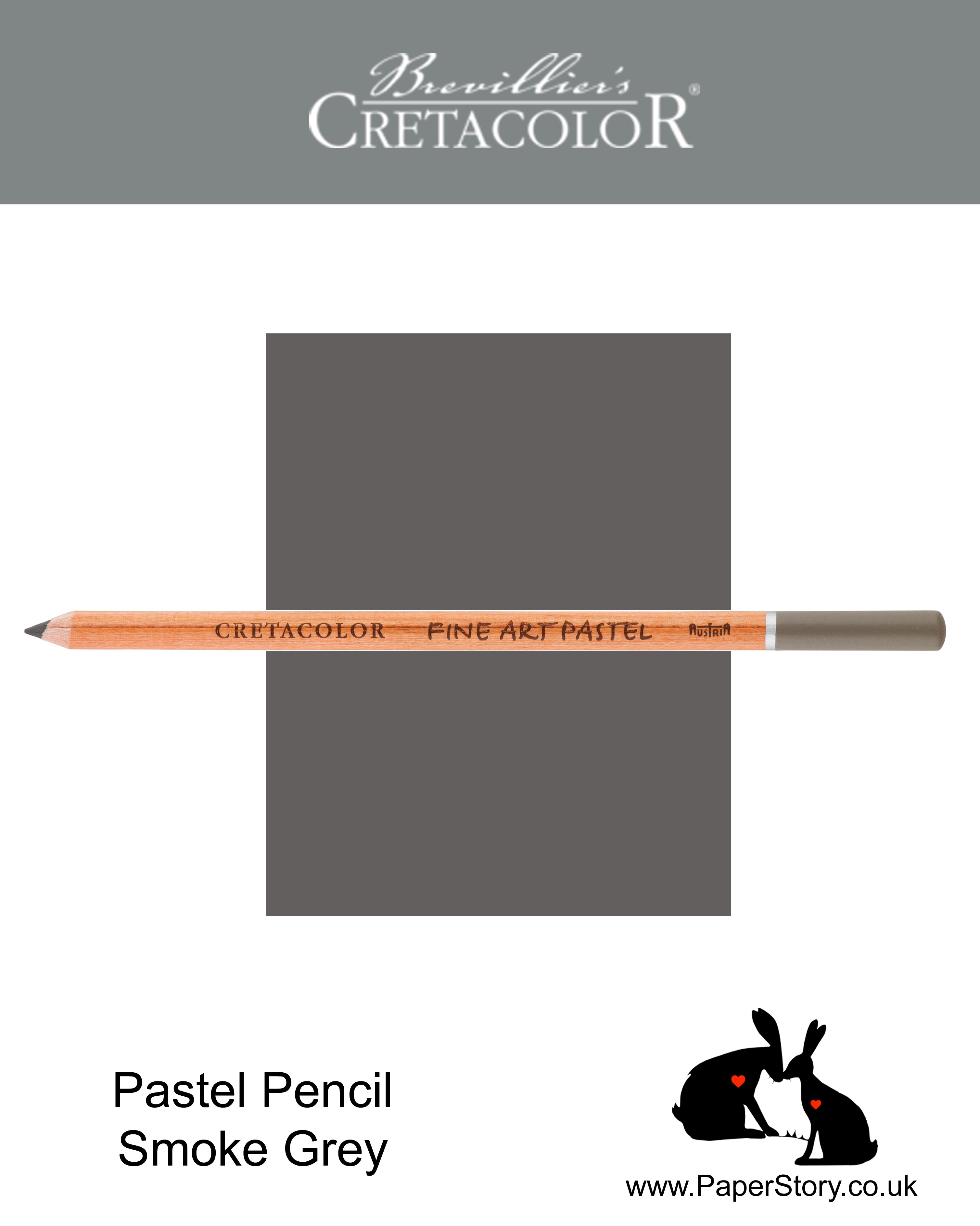 Cretacolor 472 28 Artists Pastel Pencil Smoke Grey