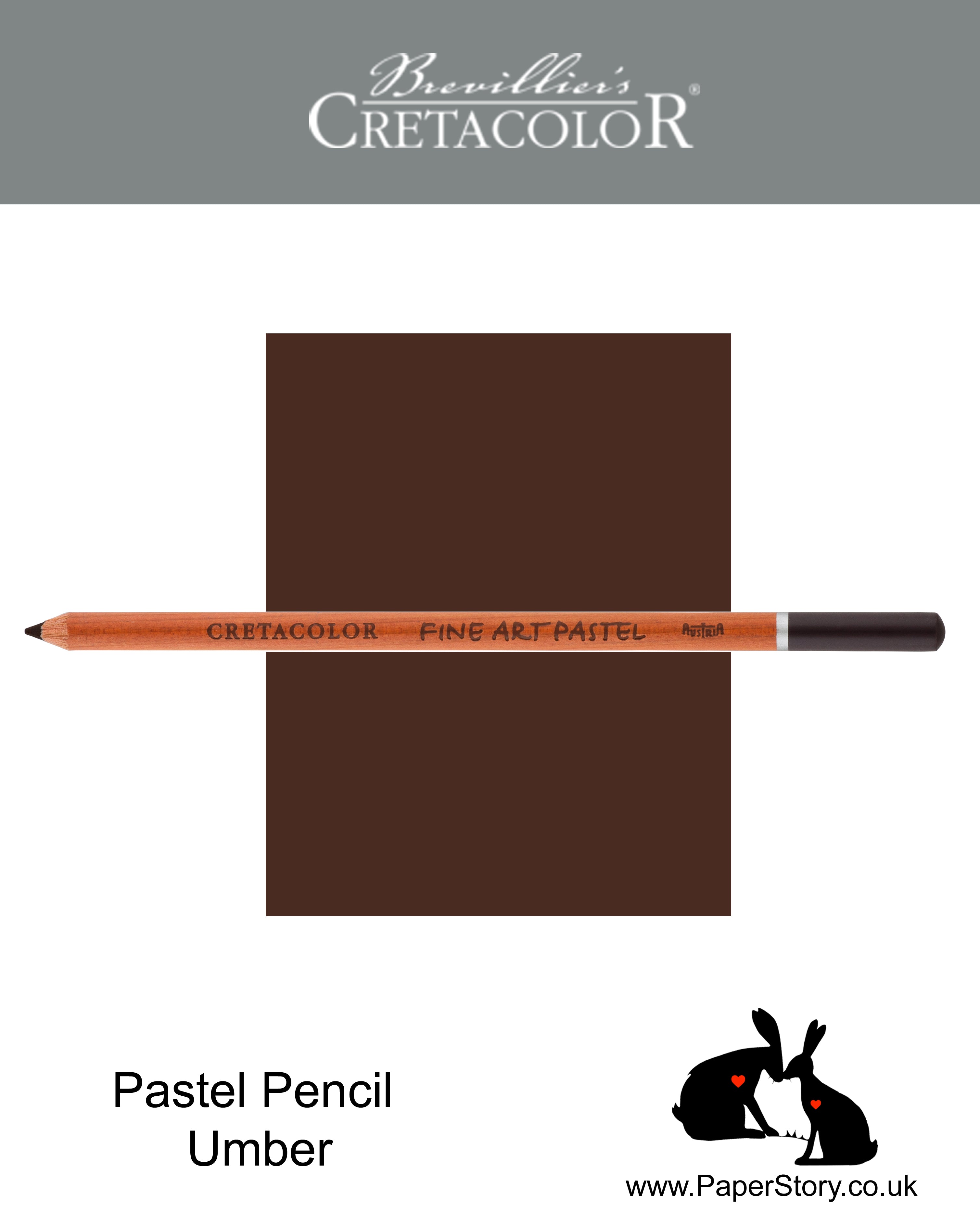 Cretacolor 472 21 Artists Pastel Pencil Umber