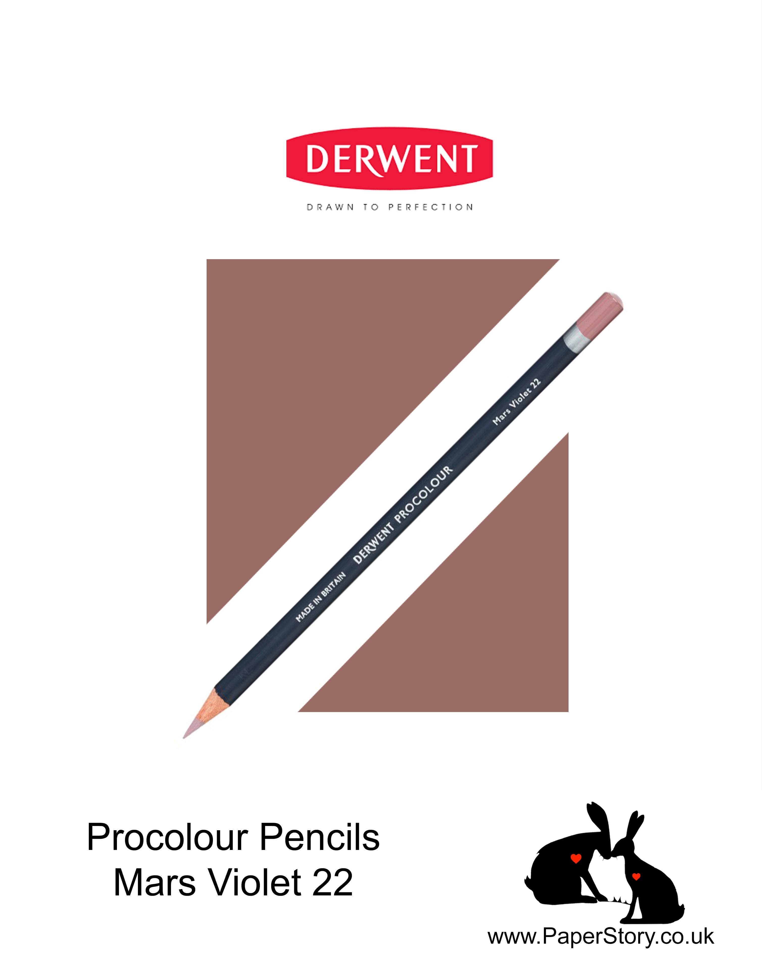 Derwent Procolour pencil Mars Violet 22