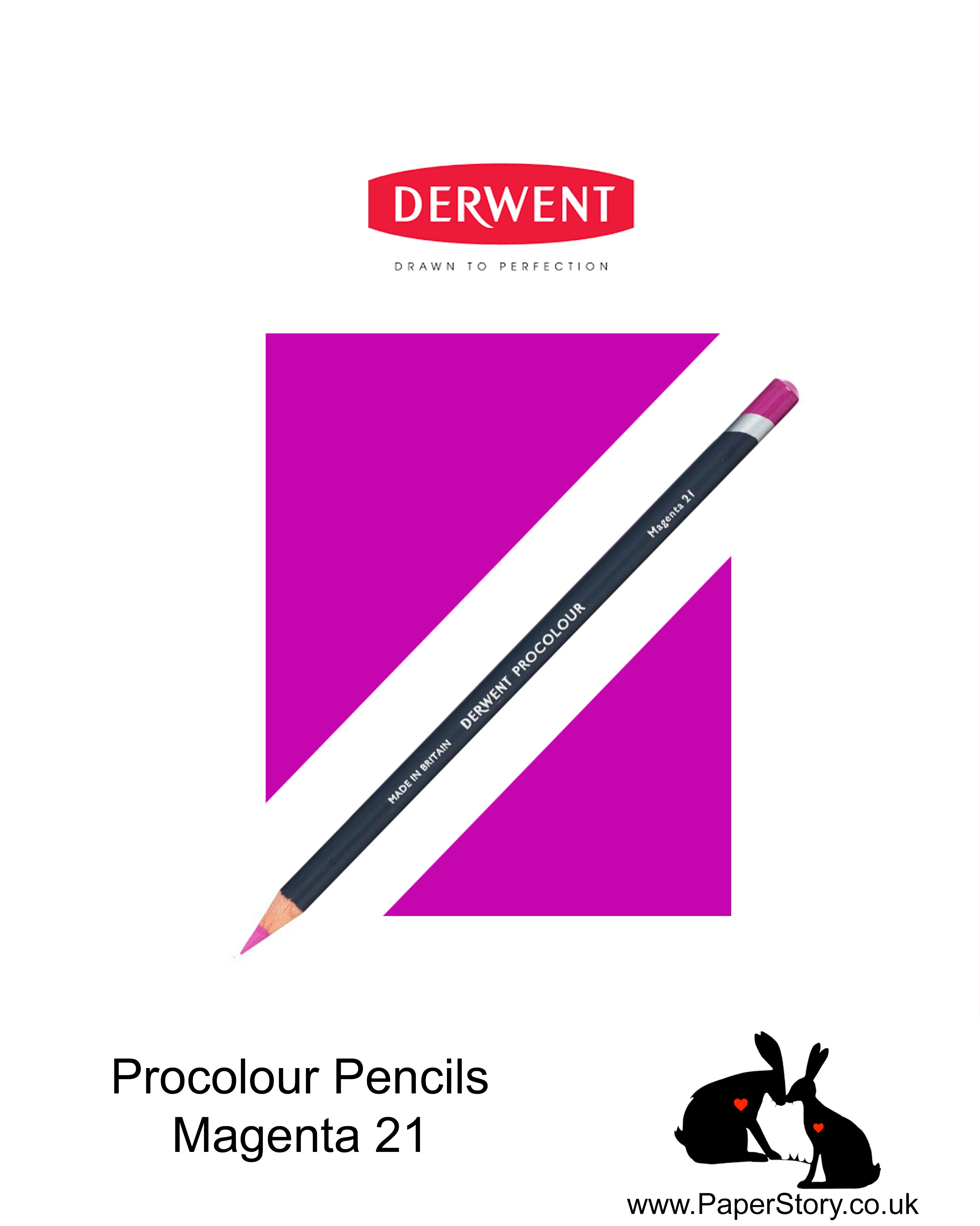 Derwent Procolour pencil Magenta 21