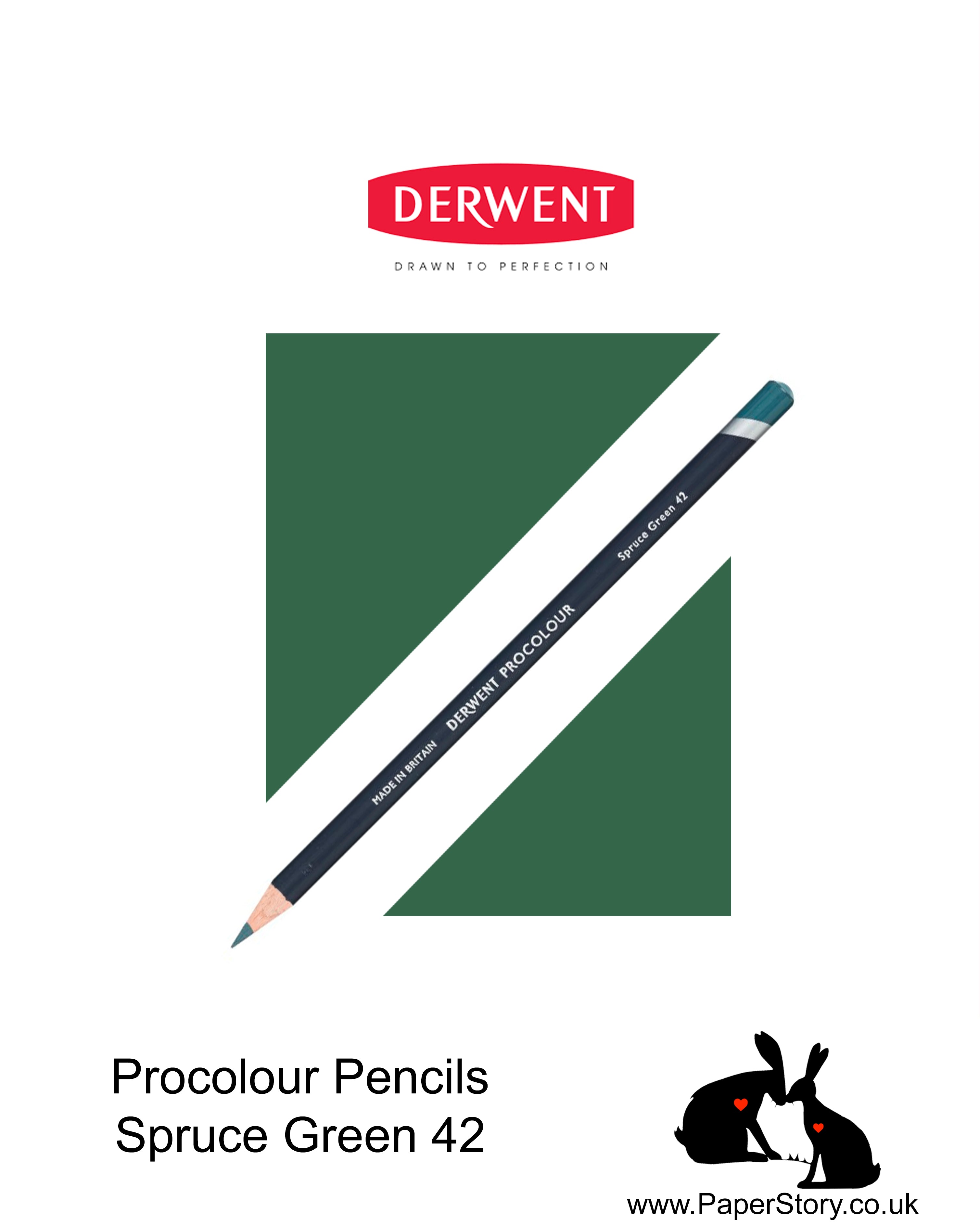 Derwent Procolour pencil Spruce Green 42