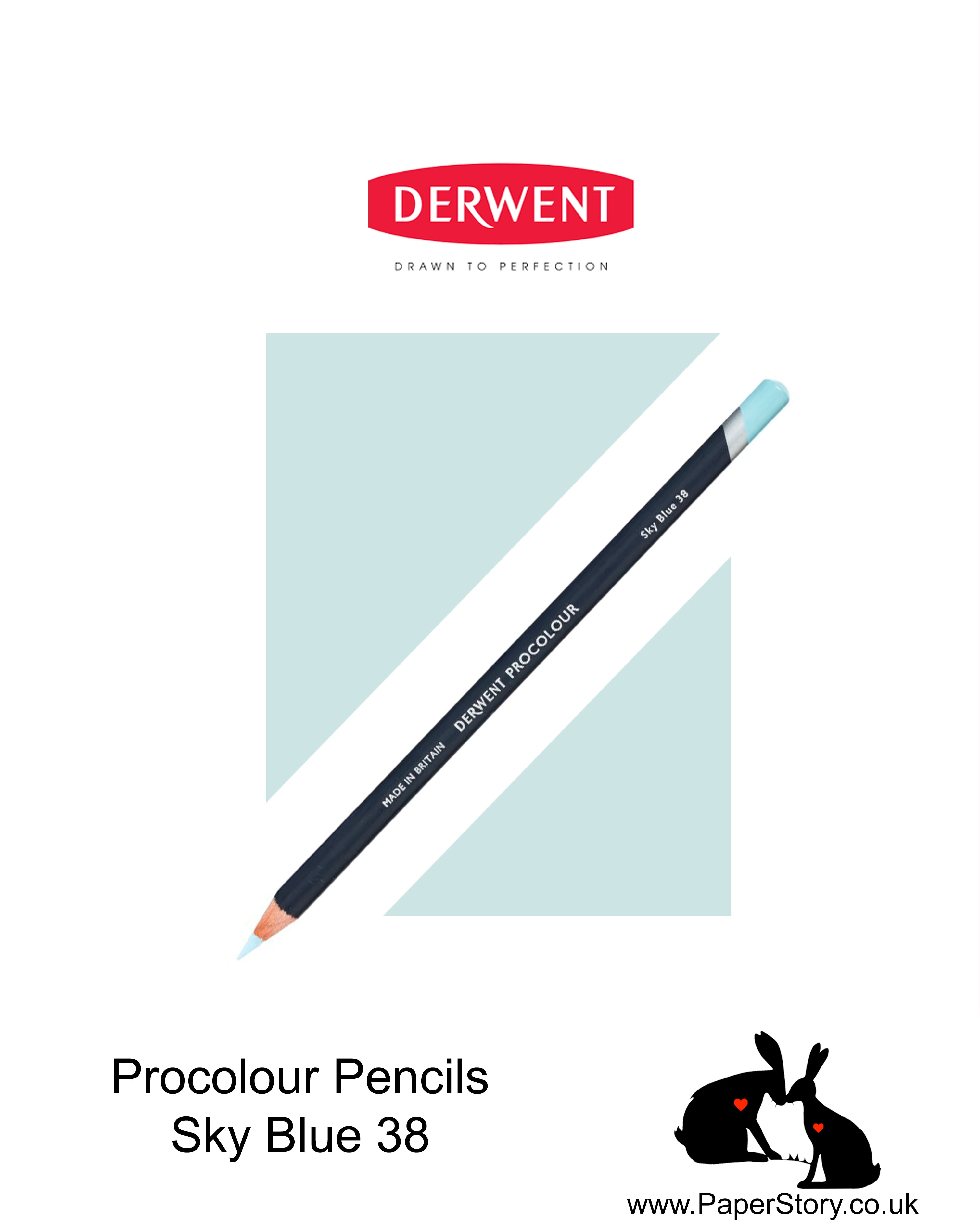 Derwent Procolour pencil Sky Blue 38