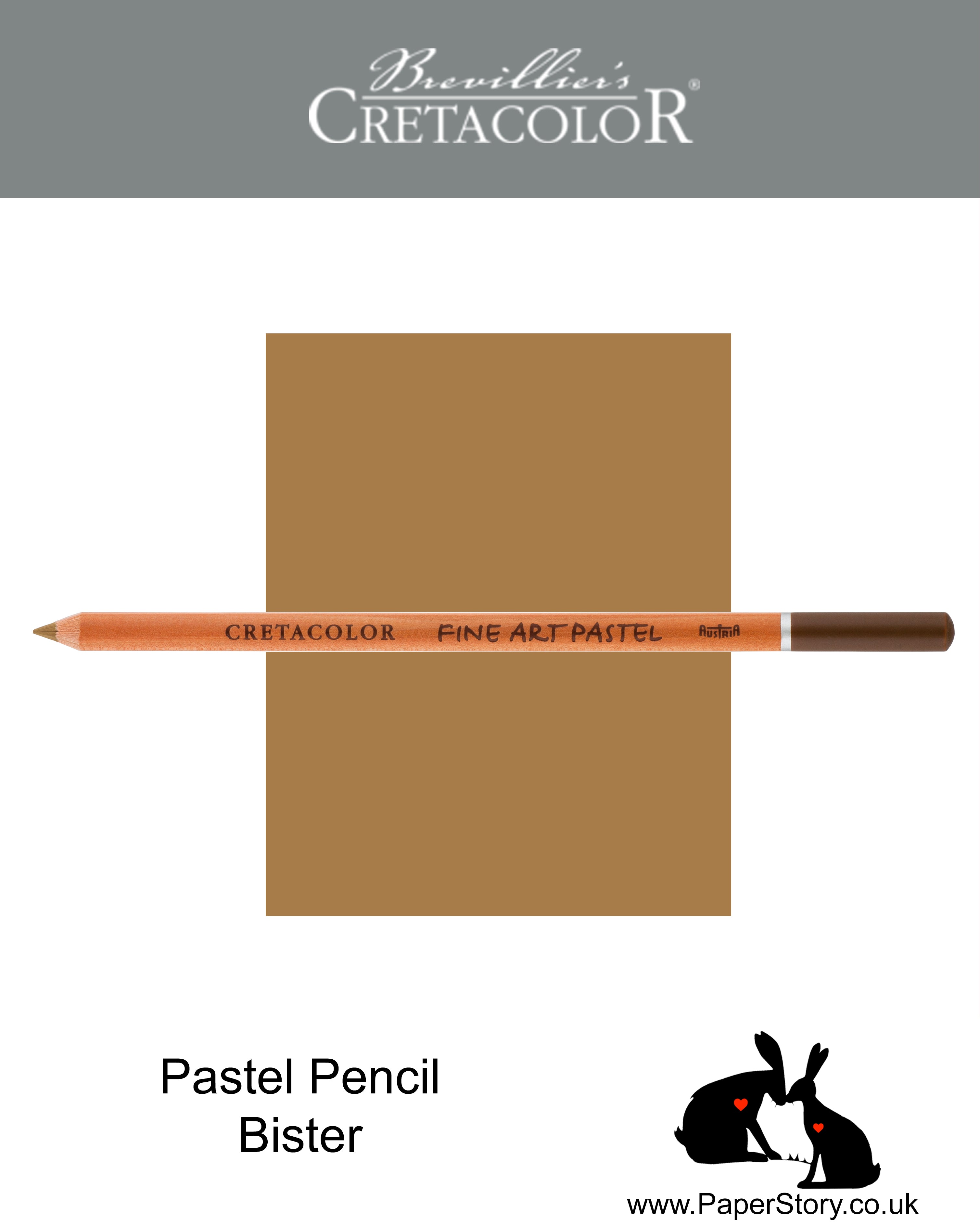 Cretacolor 472 17 Artists Pastel Pencil Bister