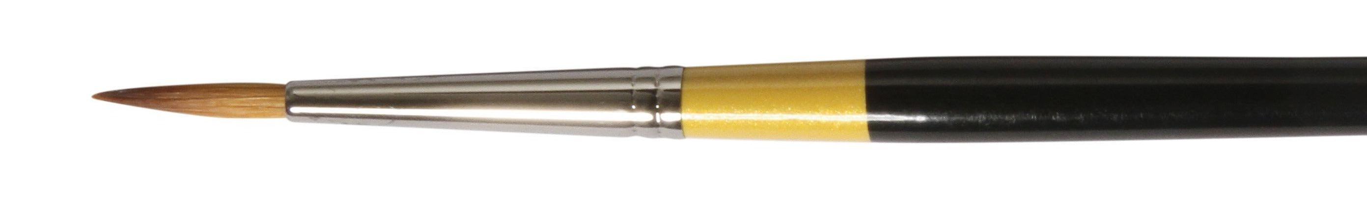 Daler Rowney System 3 Short Handle Brush Round  SY85 Size 4