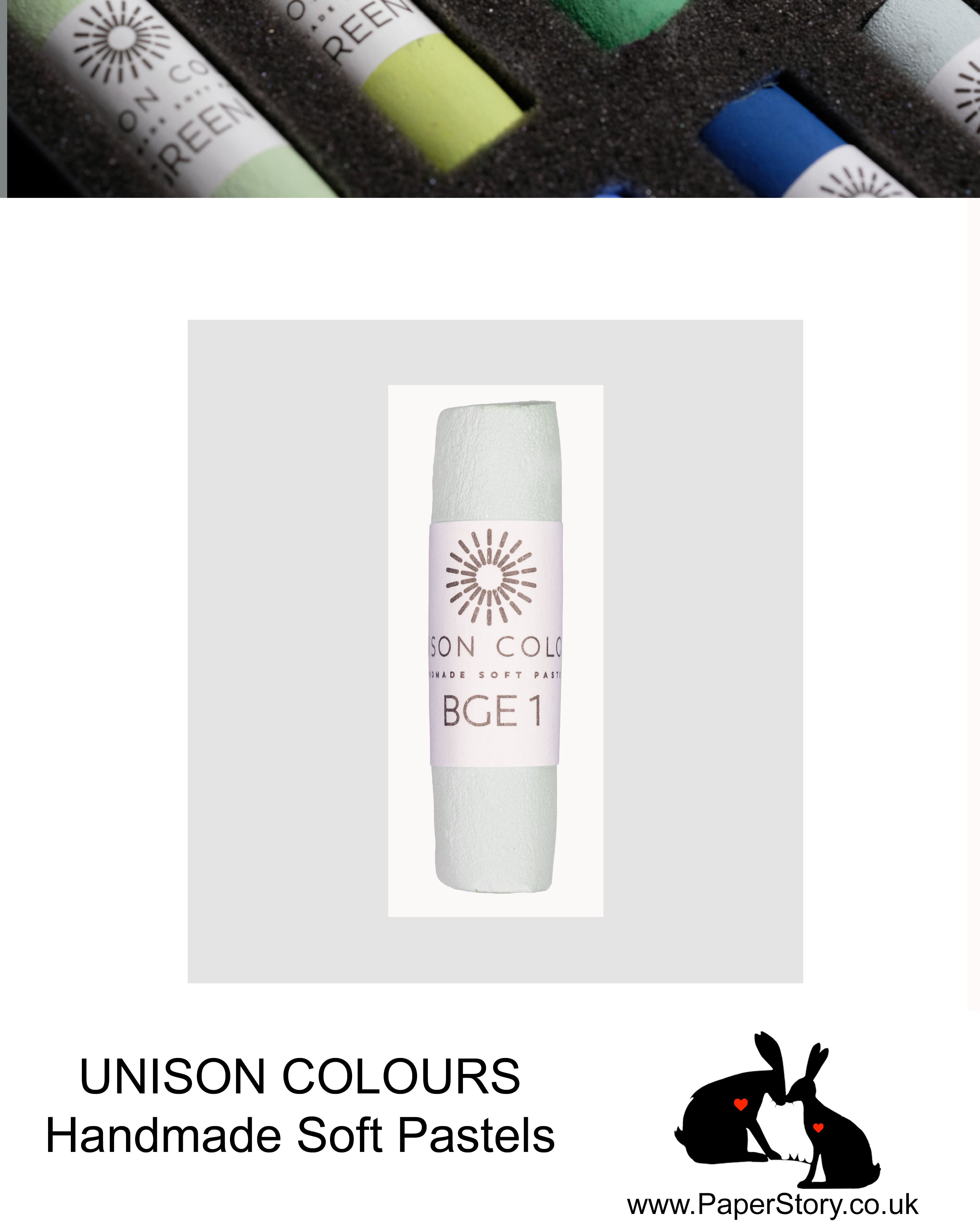 Unison Colour Handmade Soft Pastels Blue Green Earth  01 - Size Regular