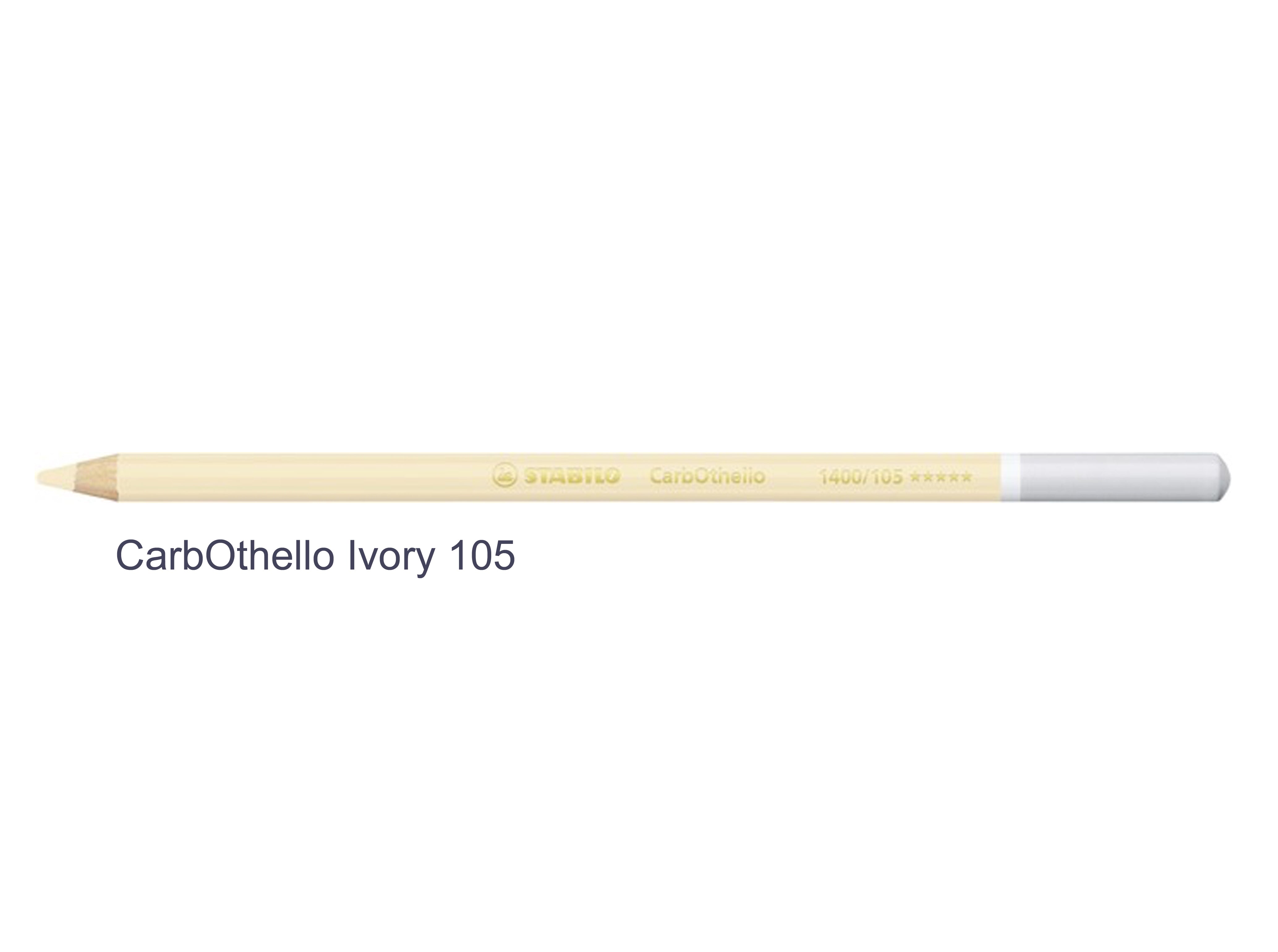 STABILO CarbOthello chalk-pastel pencils ivory 105