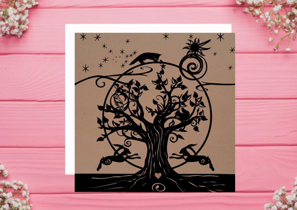 Greetings Card Circle of Life by PaperStory - 0