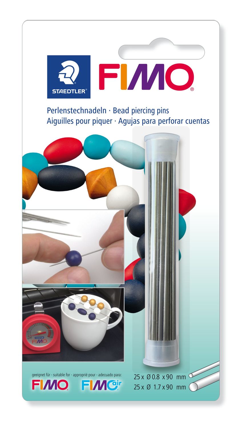 Staedtler Fimo - acrylic roller for polymer clay - 20cm