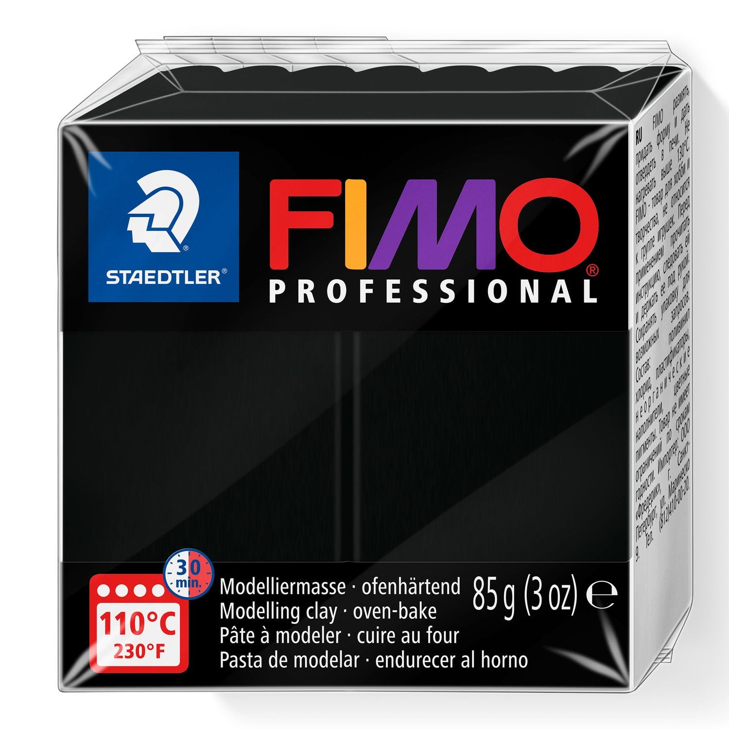 FIMO Professional Clay 8004-9 85g Black