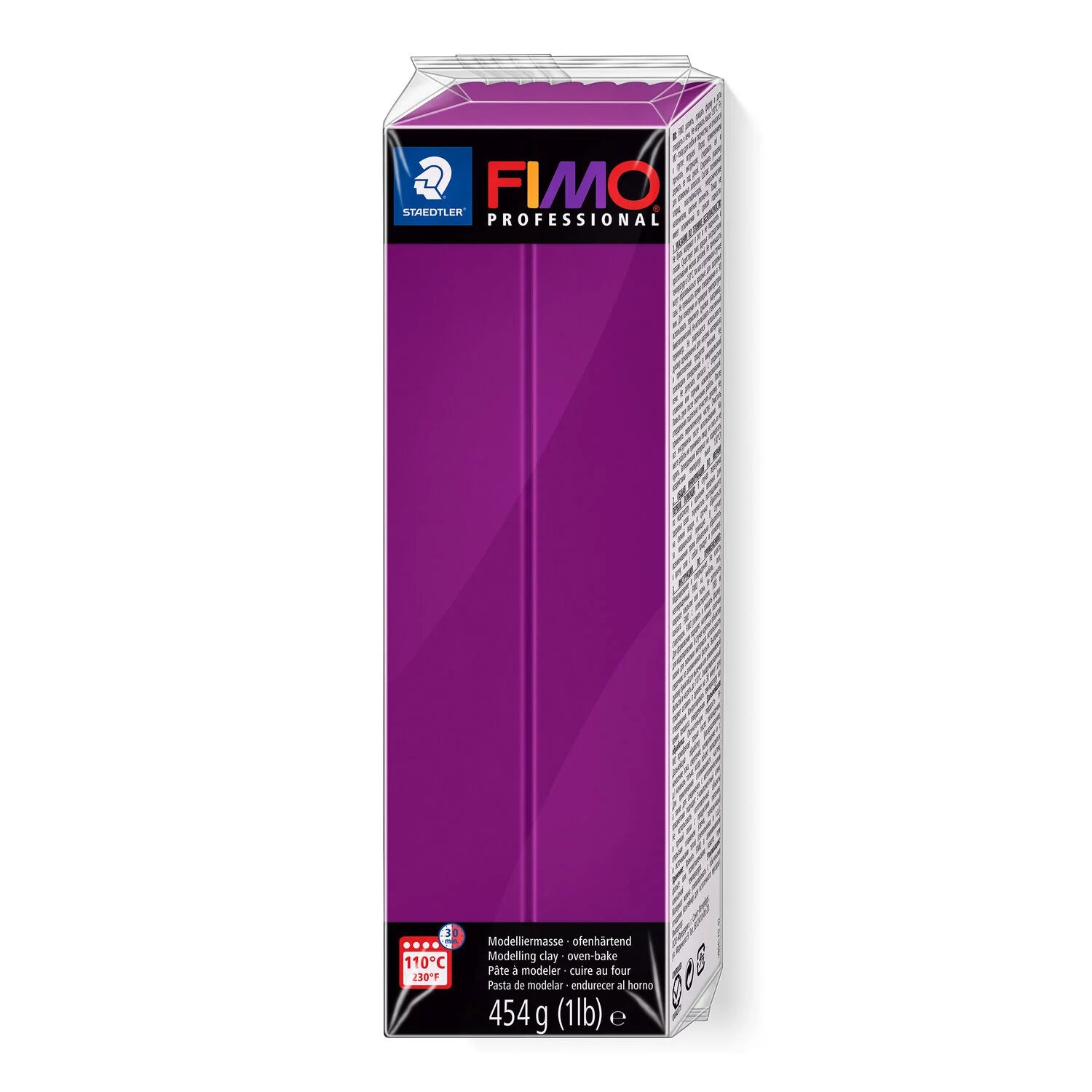 FIMO Large Block of Professional Clay 8041 61 Violet 454g