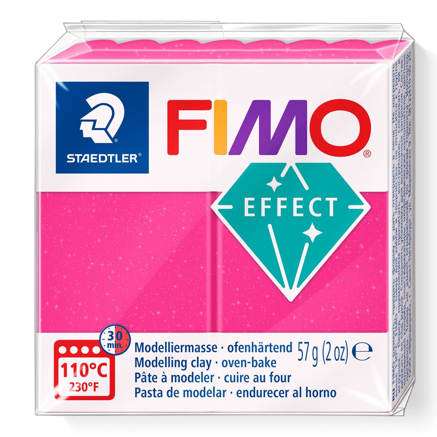 FIMO Effects Clay 57g 8020-286 Ruby Quartz