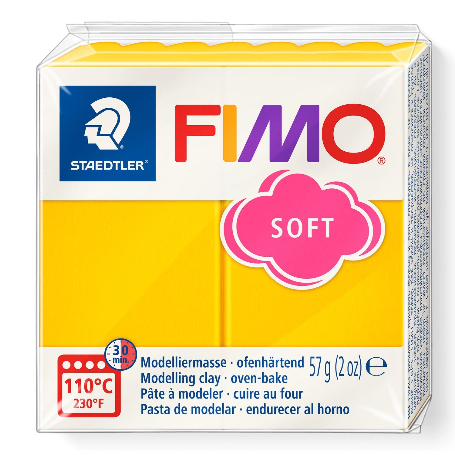 FIMO Soft Polymer Clay 57g 8020-16 Sunflower