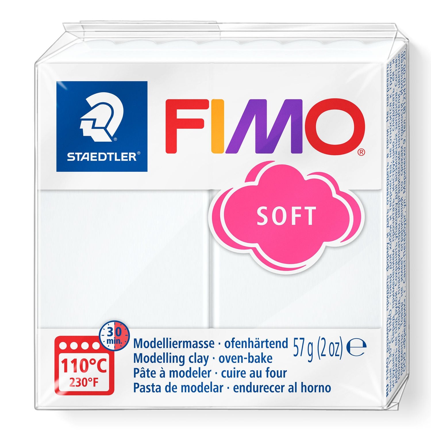 FIMO Soft Polymer Clay 57g 8020-0 White