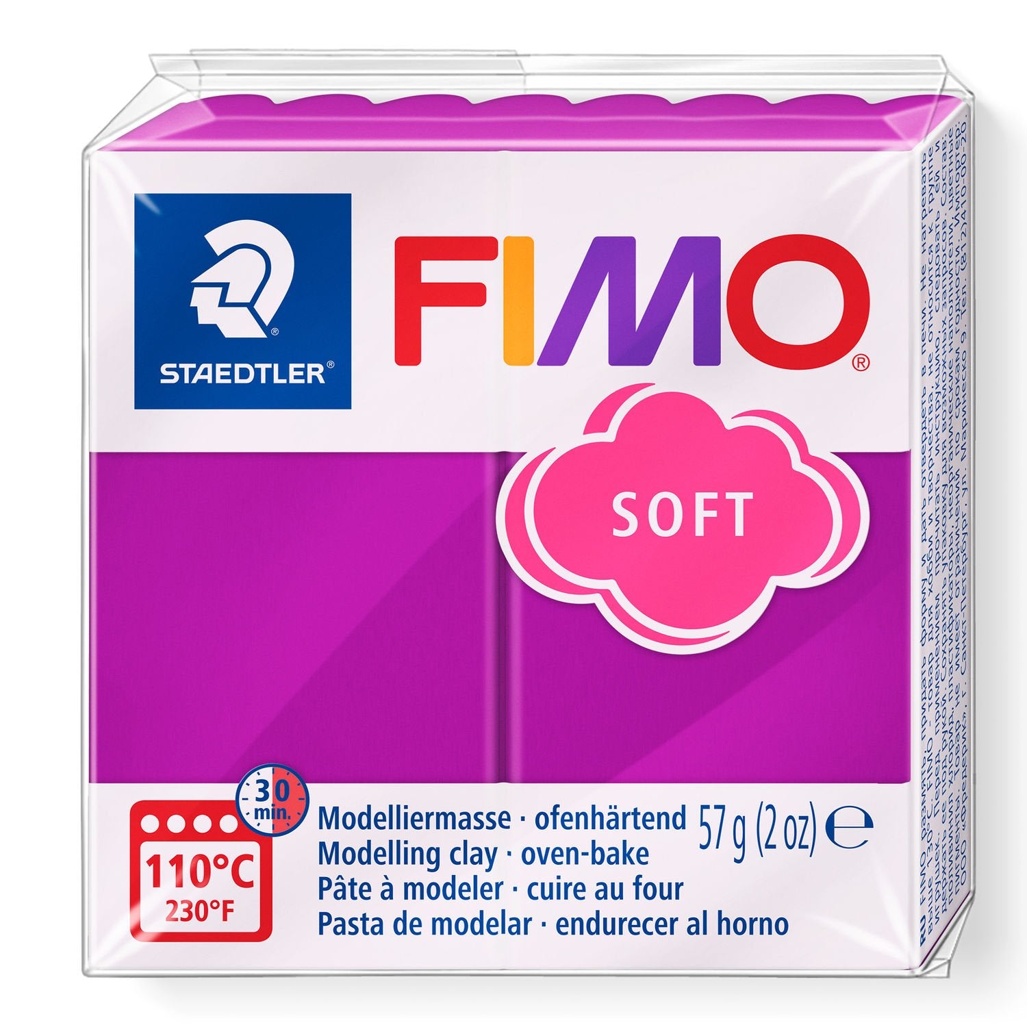 FIMO Soft Polymer Clay 57g 8020-61 Purple