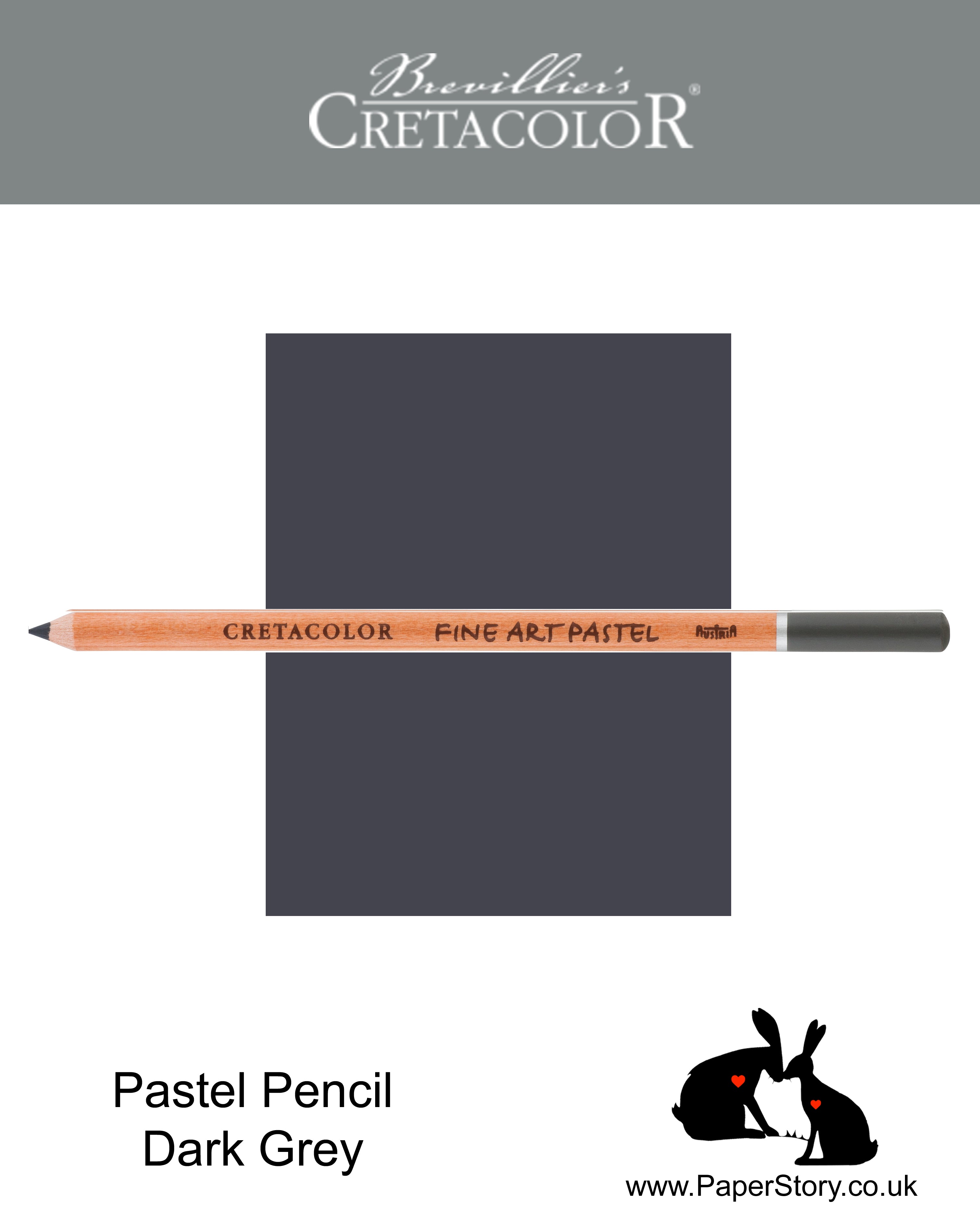 Cretacolor 472 35 Artists Pastel Pencil Dark Grey