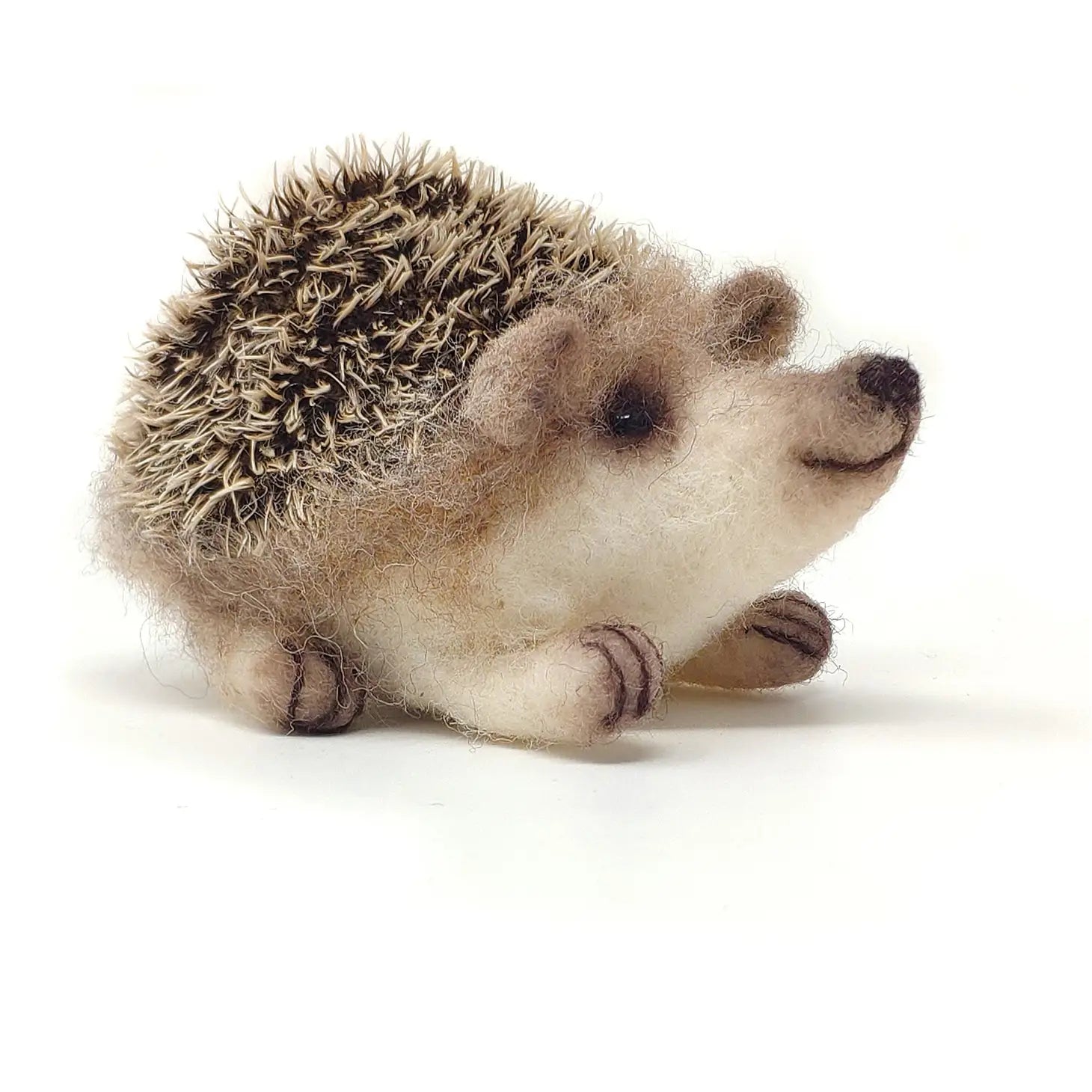The Crafty Kit Company Baby Hedgehog Needle Felting Craft Kit