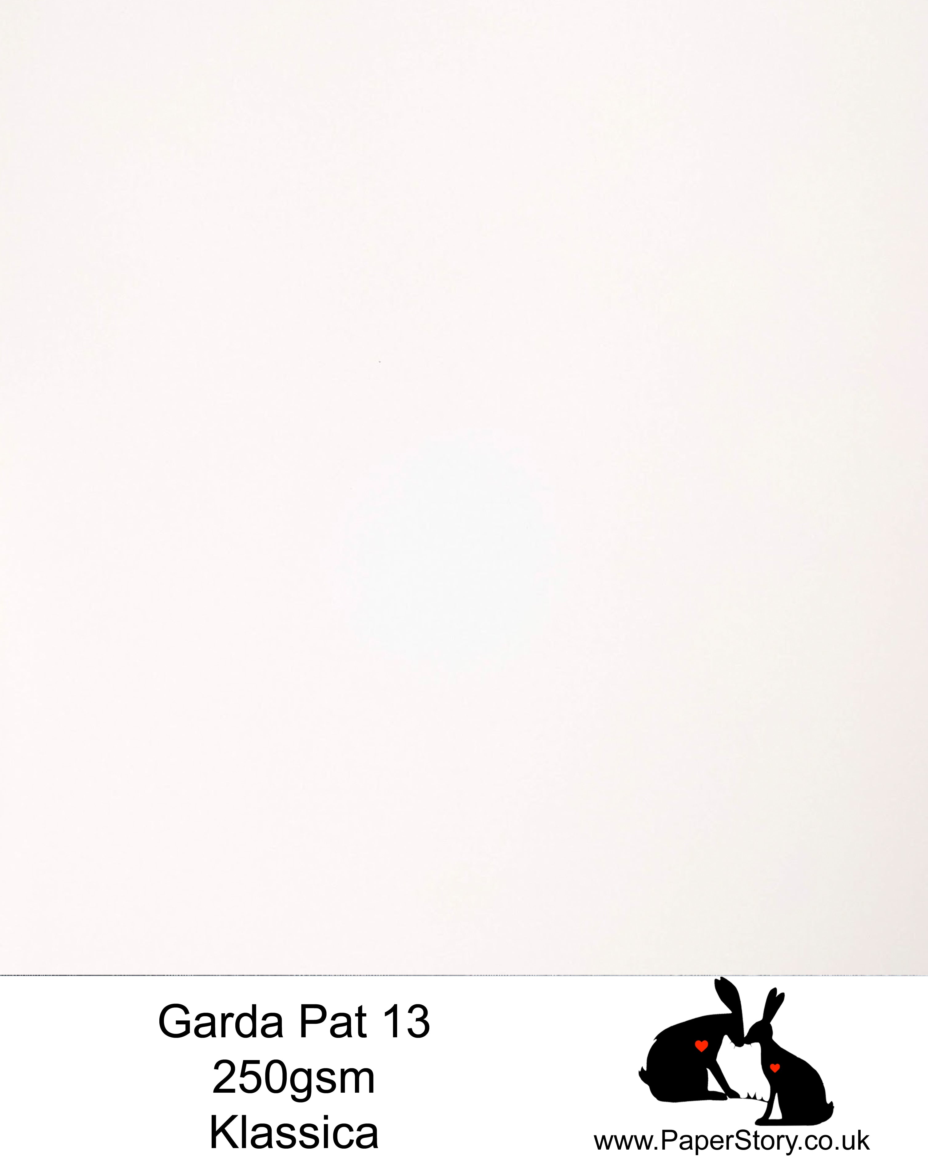 Garda Pat 13 Professional Greetings Card Soft White 250 gsm