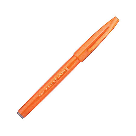 Buy orange-ses15c-f Pentel Touch Brush Sign Pen SES15C assorted colours