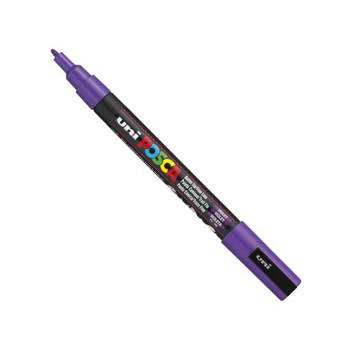 Buy violet POSCA PC-3M Paint Markers Pen Fine nib 0.9mm - 1.3mm Multiple Options