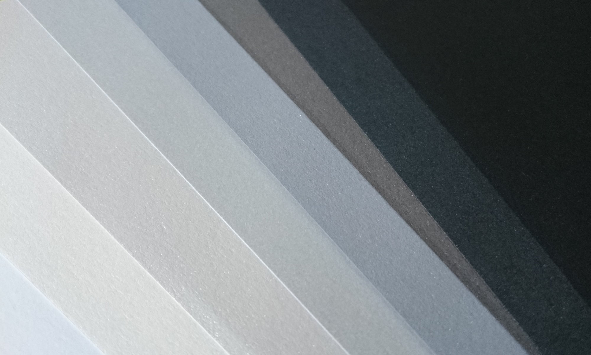 9 Layered pack of Greyscale  Pearlescent 120 gsm paper A3 - 0