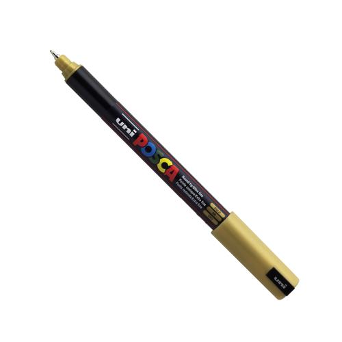 Buy gold POSCA PC-1MR Paint Marker Pens Ultra-Fine 0.7 mm - Multiple Options