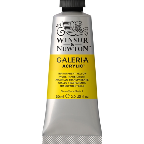 Winsor & Newton Galeria Acrylic Transparent Yellow : 60ml