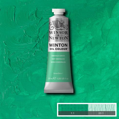 Emerald Green is a bright clean emerald colour. First documented in 1822, it was originally a deadly colour containing arsenic. It is said to have killed Napoleon as his wallpaper in St Helens was emerald green. Winsor & Newton have created a non-toxic version closely matching the original colour.
