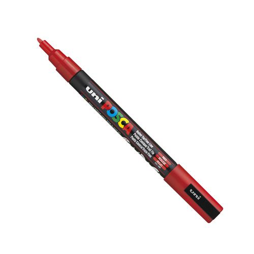 Buy red POSCA PC-3M Paint Markers Pen Fine nib 0.9mm - 1.3mm Multiple Options