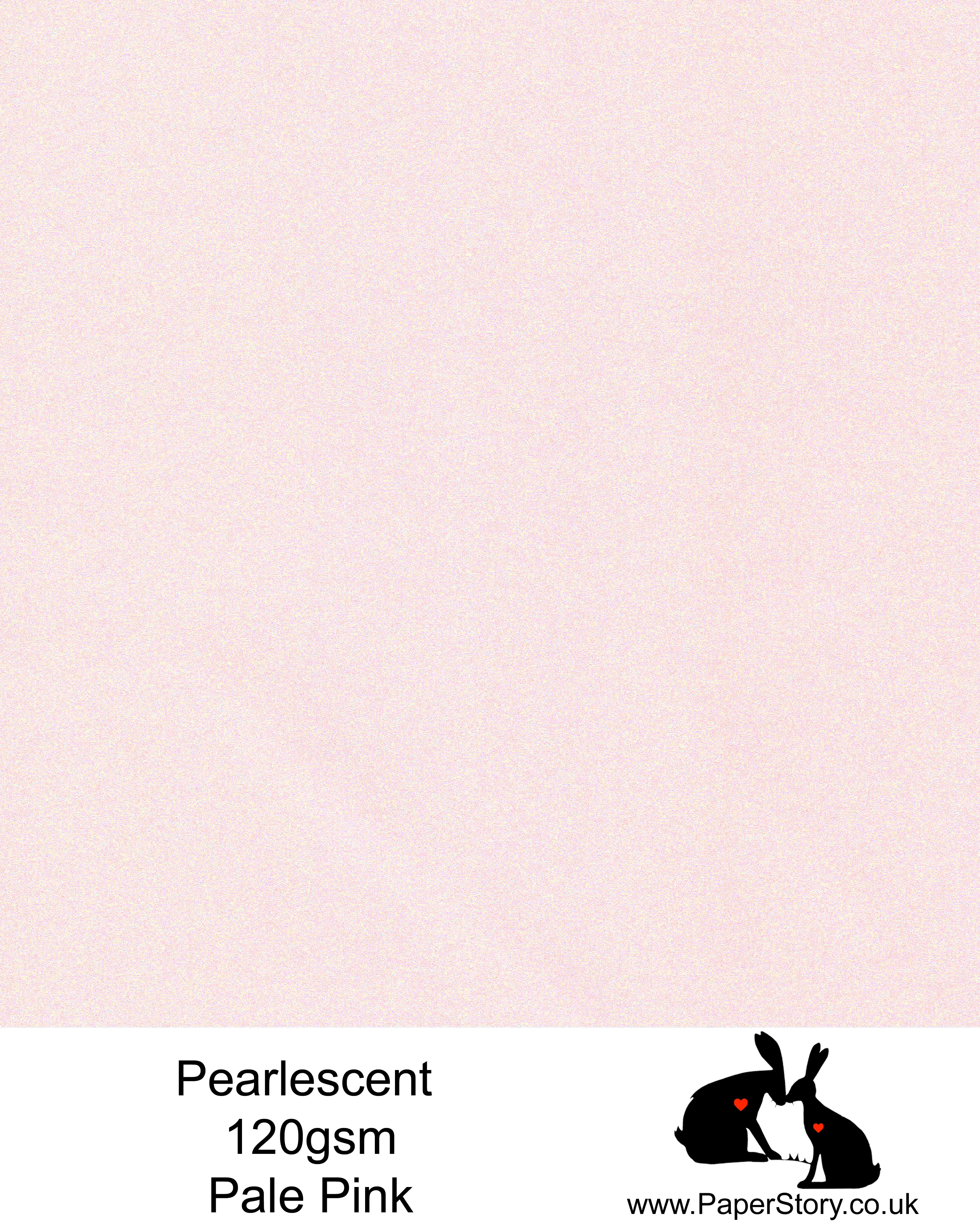 Precious Pink Pearlescent 120 gsm paper A4 x 10 sheets