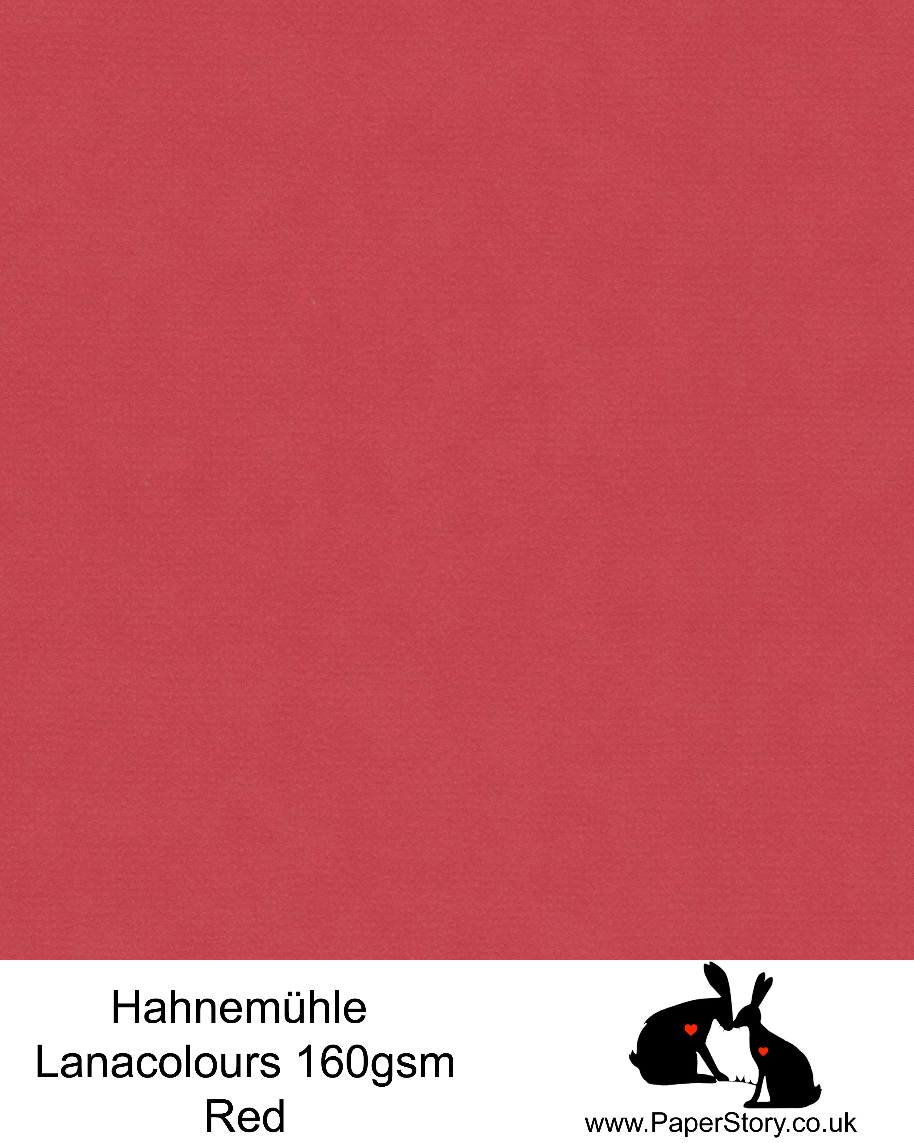 Hahnemühle Lana Colours red pastel hammered paper 160 gsm. Artist Premium Pastel and Papercutting Papers 160 gsm often described as hammered paper. This high quality artist paper