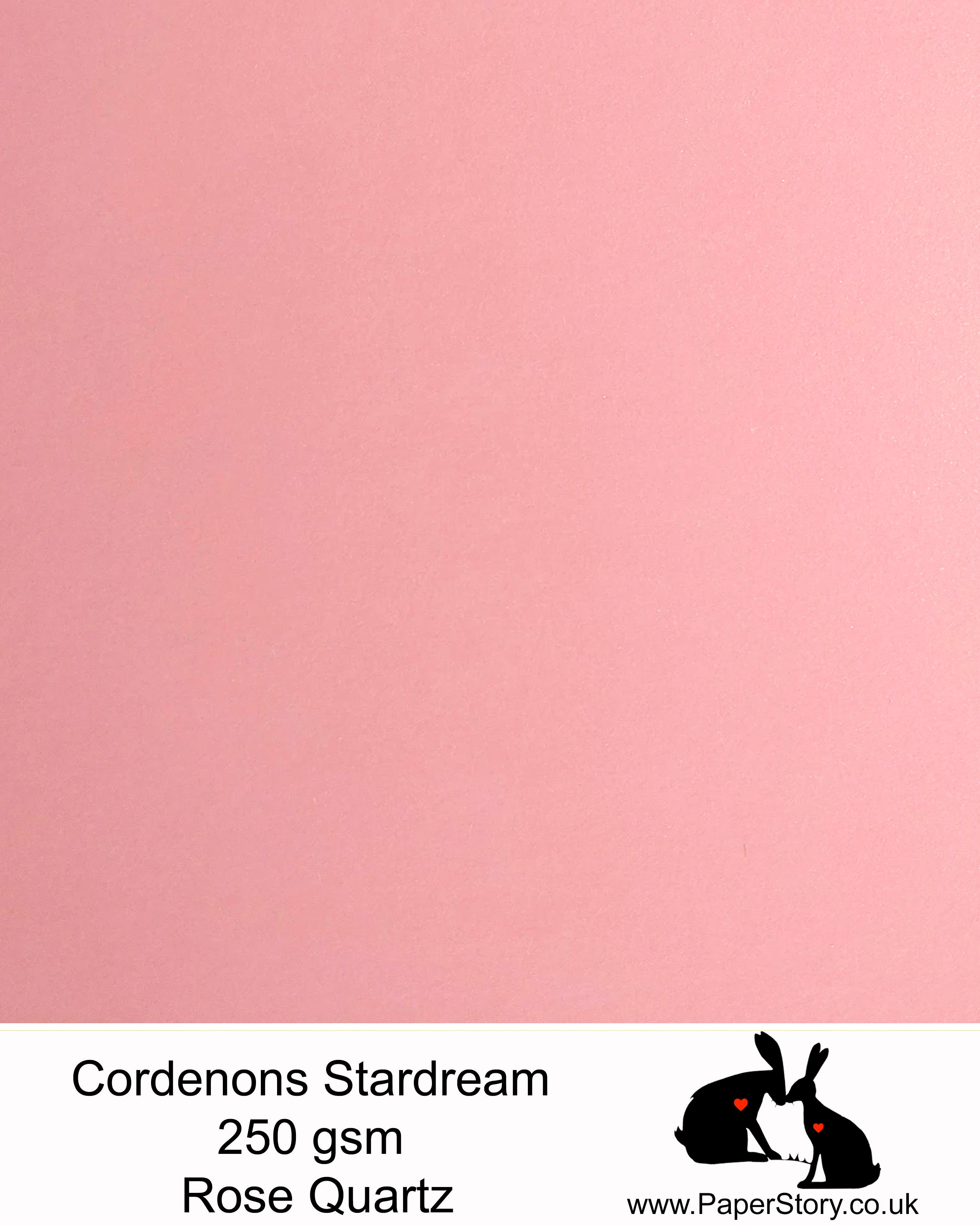 Stardream Rose Quartz, soft pink is a luxury premium branded Italian pearlescent card from Gruppo Cordenons, made in Italy. With a double sided quality pearlescent finish and a colour core, makes this perfect for card making, wedding invitations and stationery.FSC certified, acid free, archival and PH neutral 