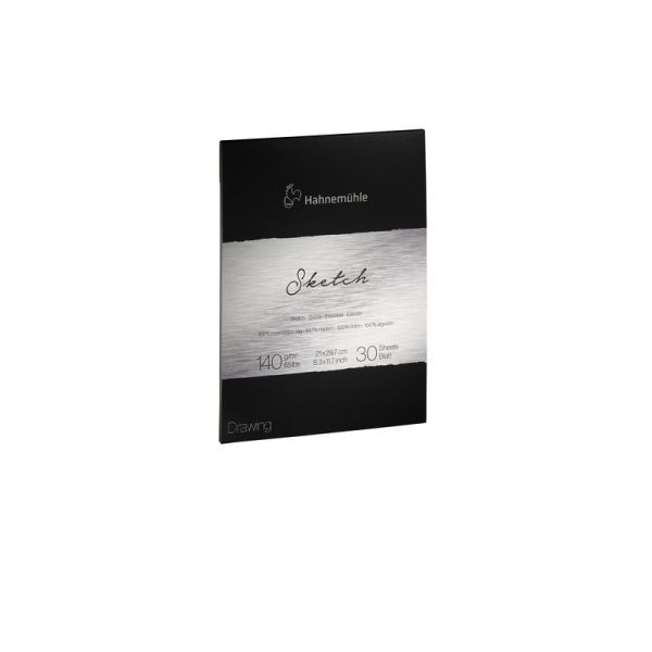 Hahnemühle Sketch book 100 % Cotton : The Collection Sketch Pad, 140gsm 30 sheets : A5