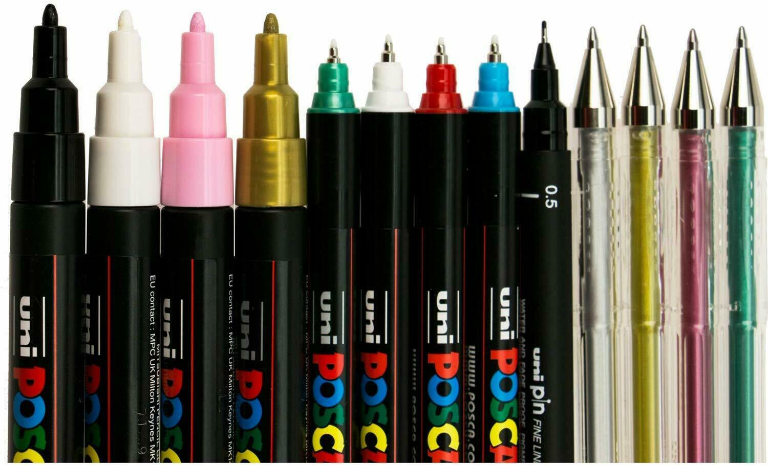 Uni Ball POSCA Multi Craft Pen Kit - 0