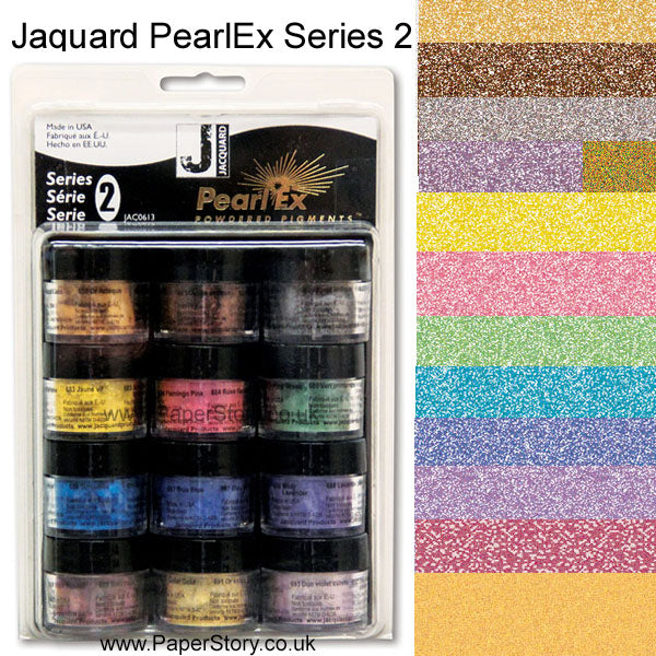 PearlEx Powdered Pigments by Jacquard Series 2