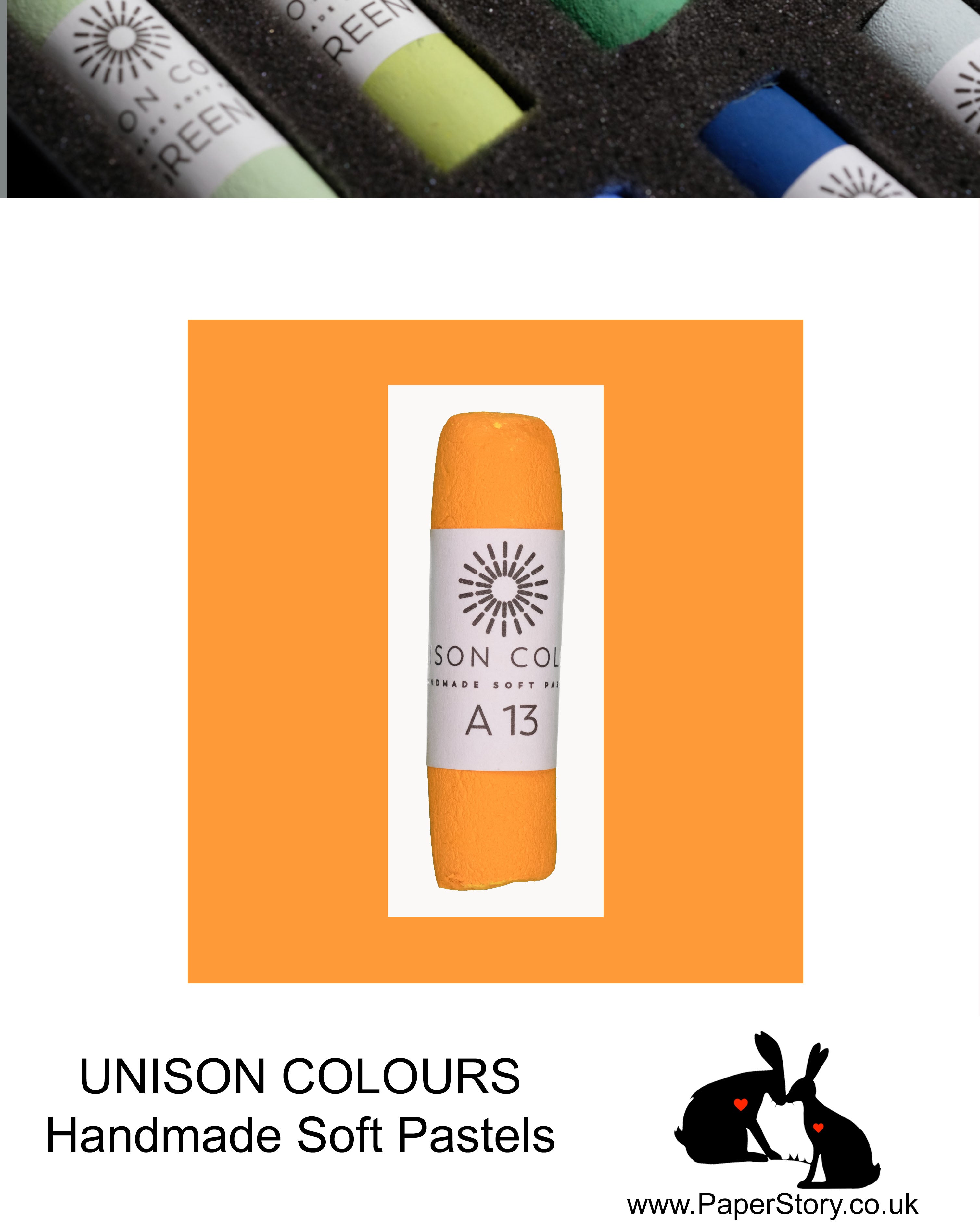 Unison Colour Handmade Soft Pastels Additional 13 - Size Regular