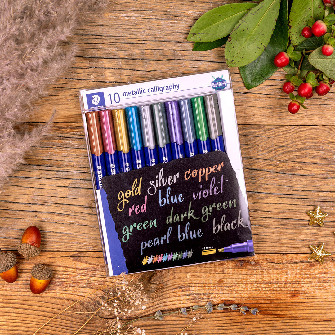Calligraphy Fibre Tipped Pens