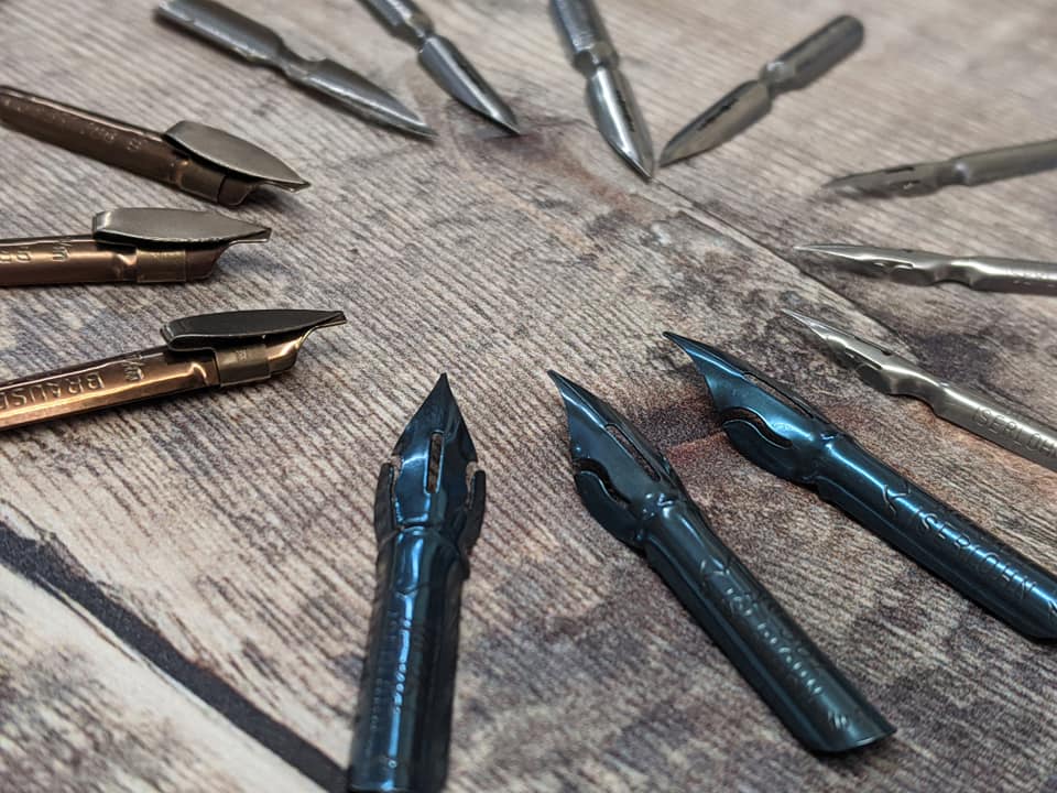 Creative Lettering Calligraphy Pens & Ink
