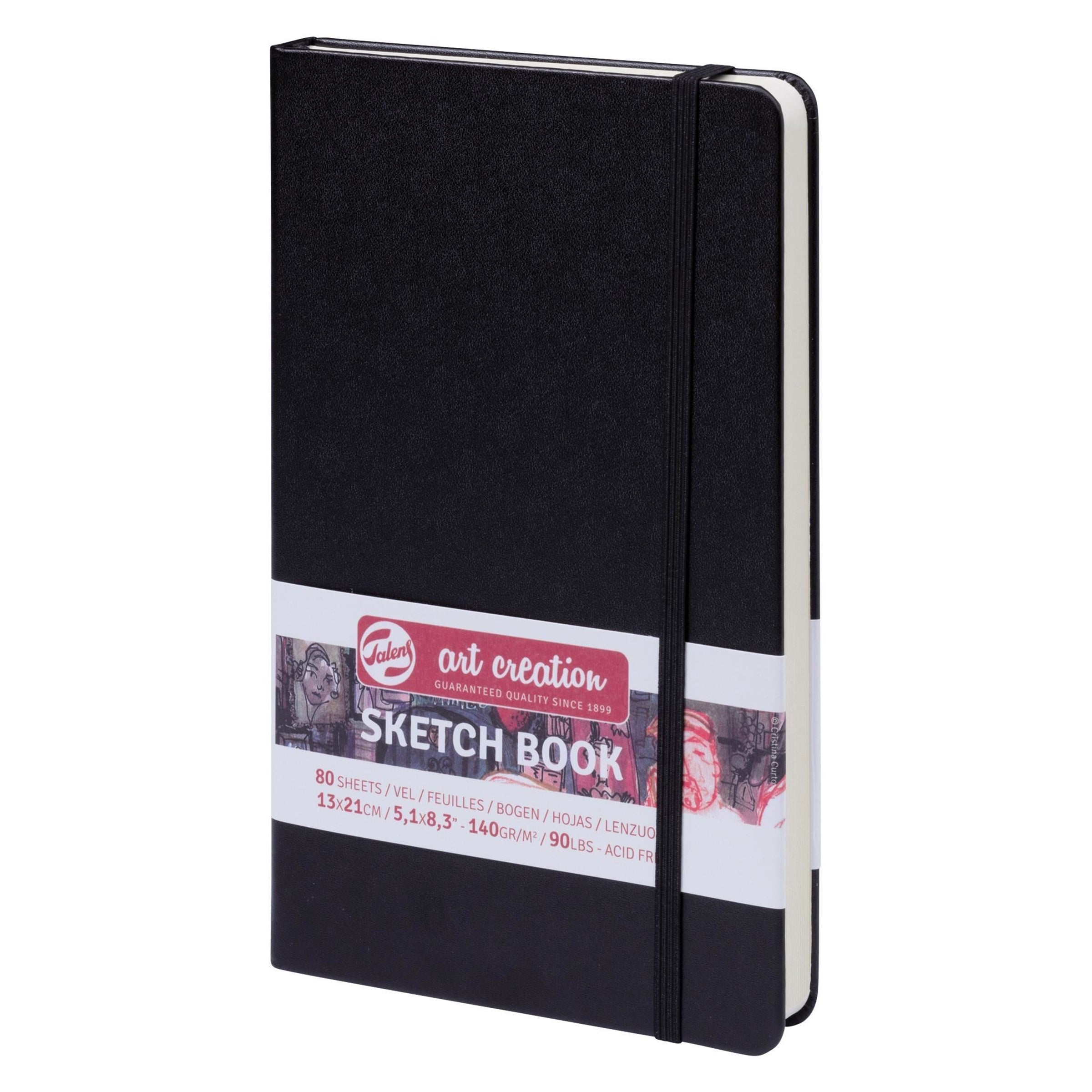 Royal Talens Sketchbooks – Cork, White Gold & Black Cover