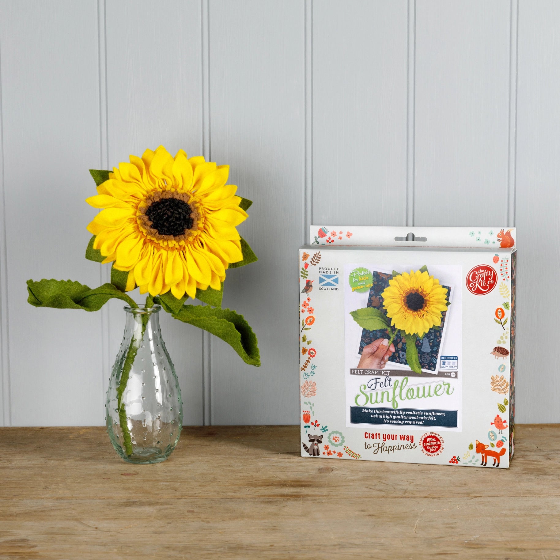 The Crafty Kit Company Wool Felt Sewing Kits